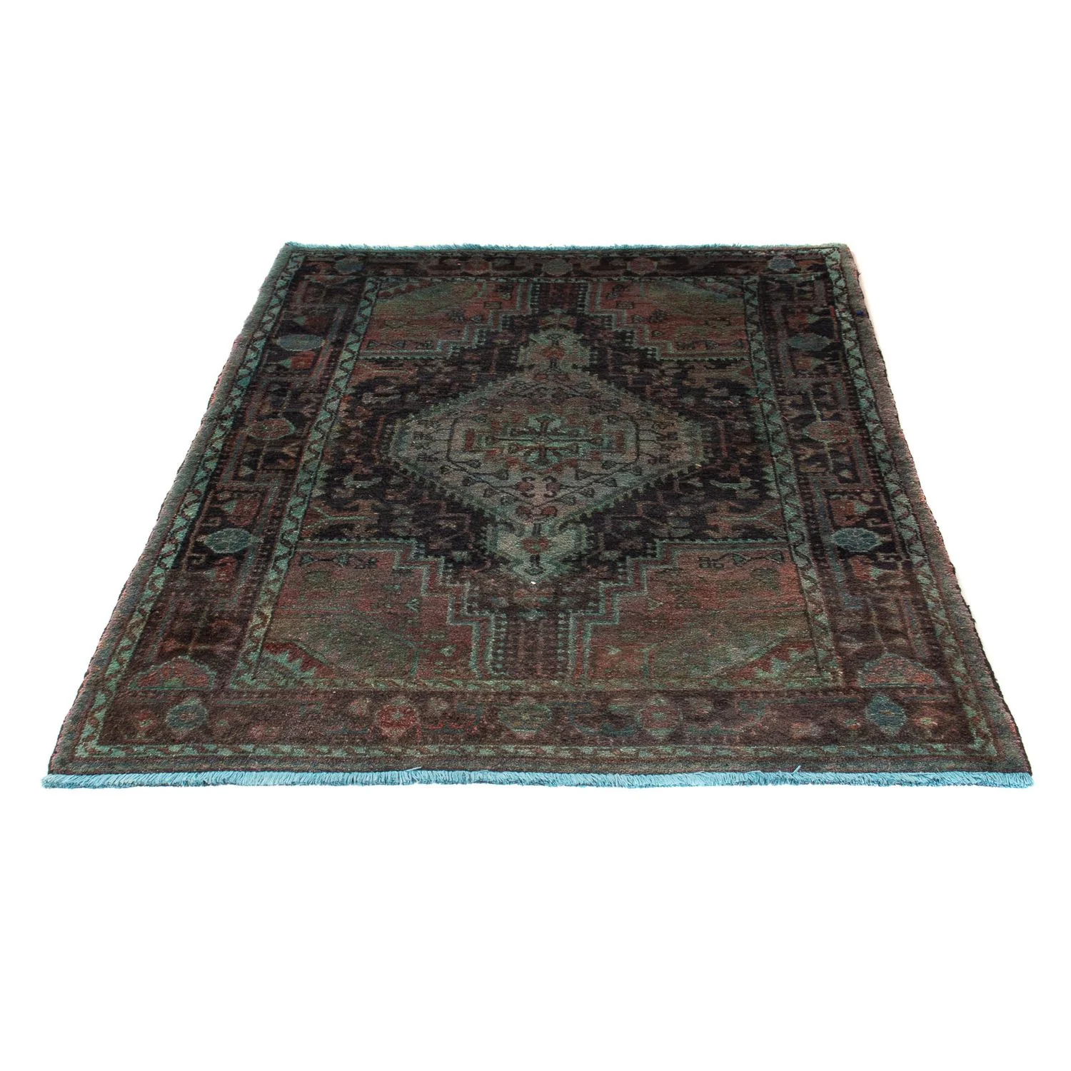 Orientteppich 174 x 120 cm - hellblau - Image 5