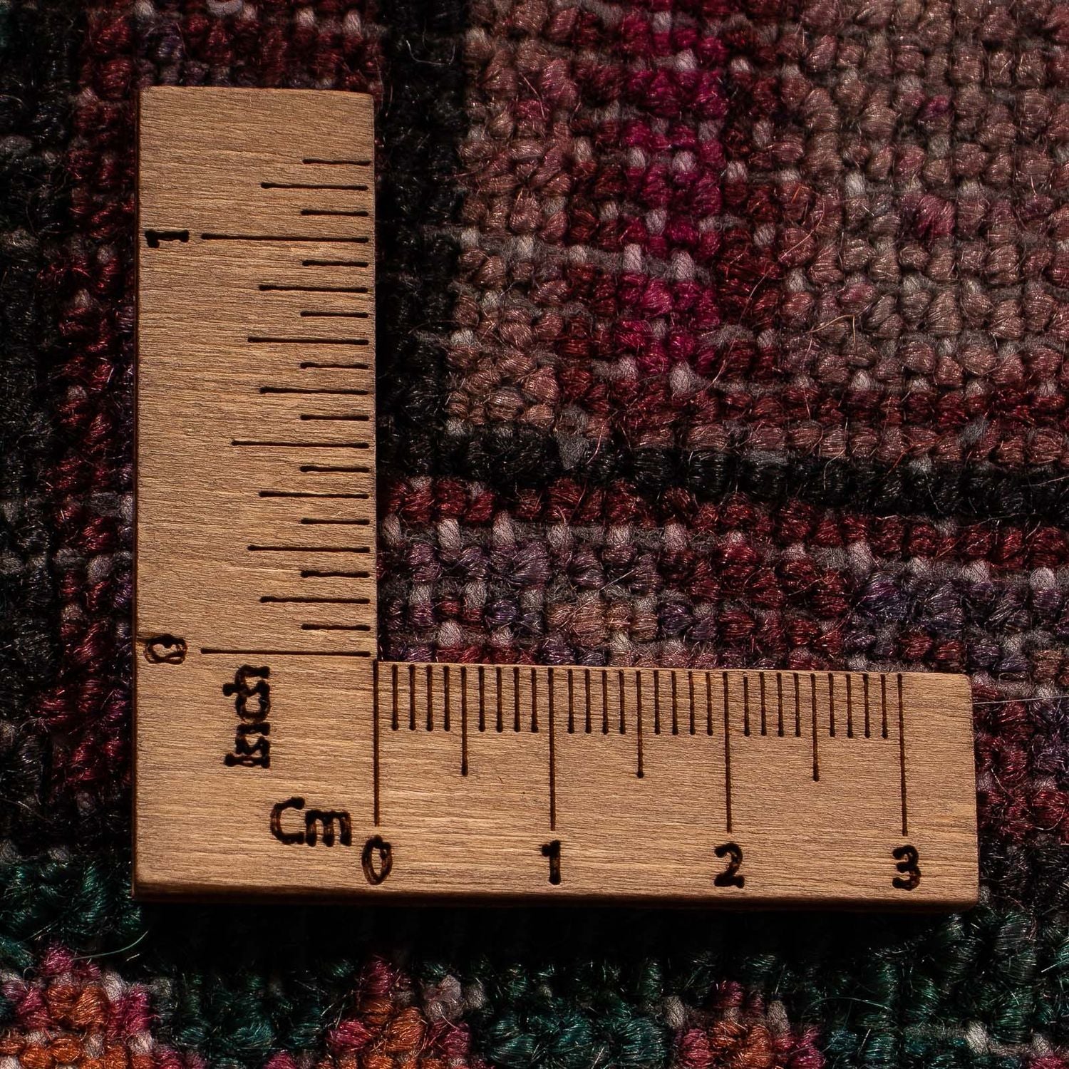 Orientteppich 175 x 115 cm - dunkelrot - Image 6