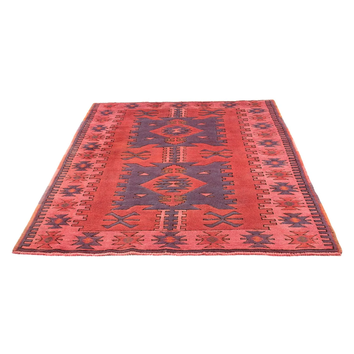 Orientteppich 190 x 150 cm - hellrot - Image 5