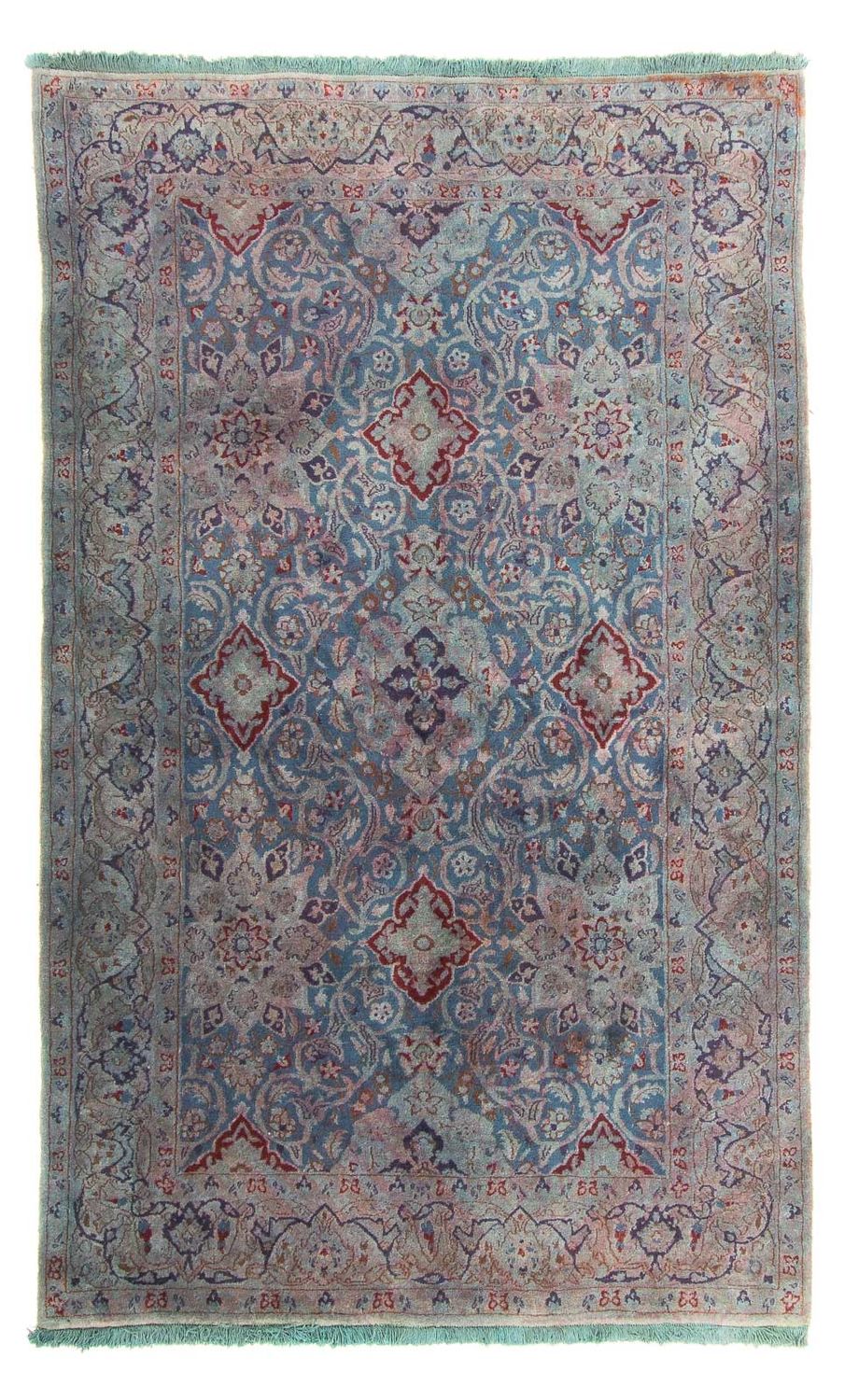 Orientteppich 196 x 120 cm - mehrfarbig