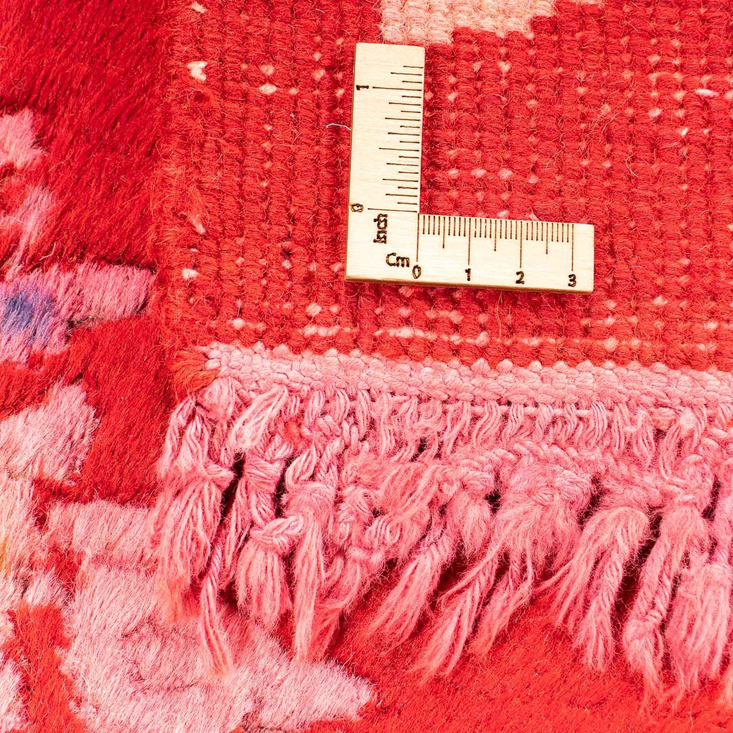 Orientteppich 204 x 136 cm - rot - Image 6