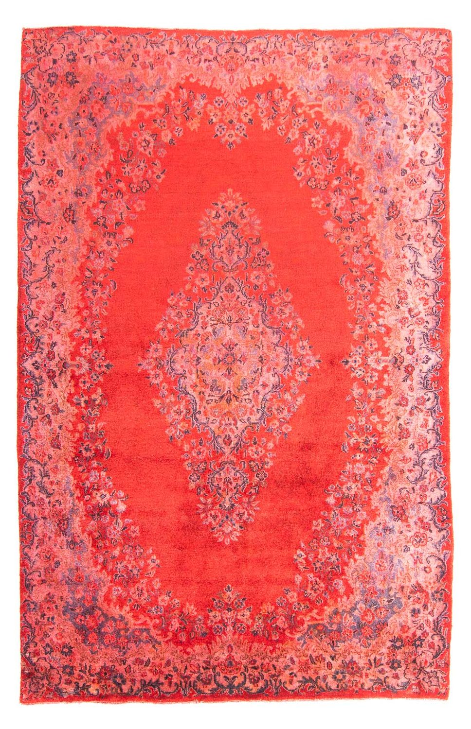 Orientteppich 213 x 136 cm - rot
