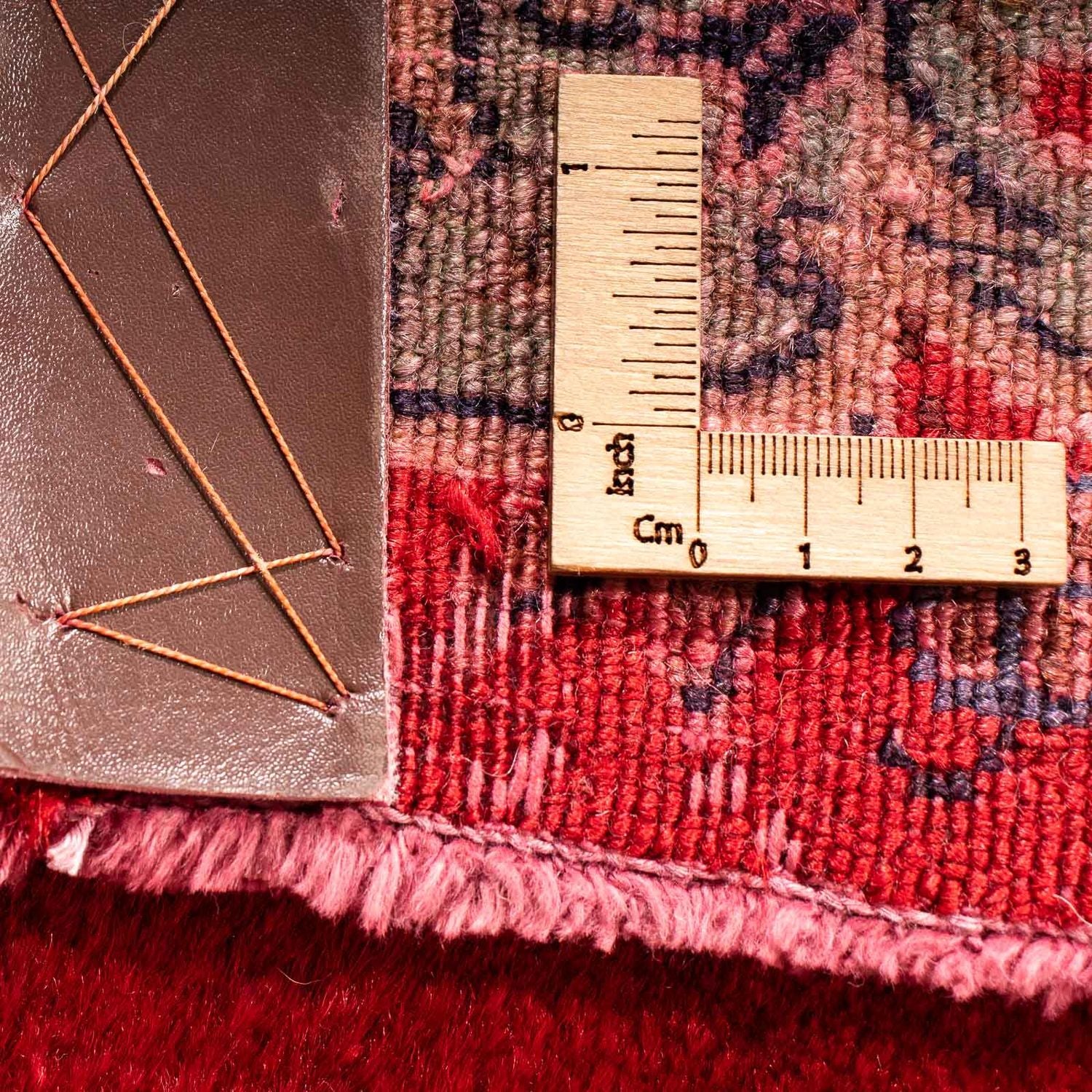 Orientteppich 213 x 136 cm - rot - Image 6
