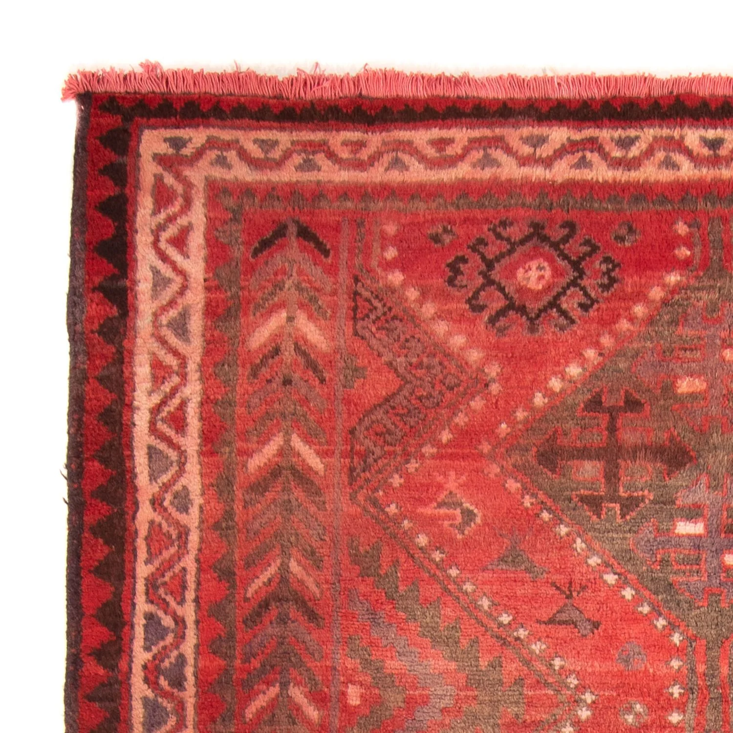 Orientteppich 242 x 174 cm - dunkelrot - Image 3