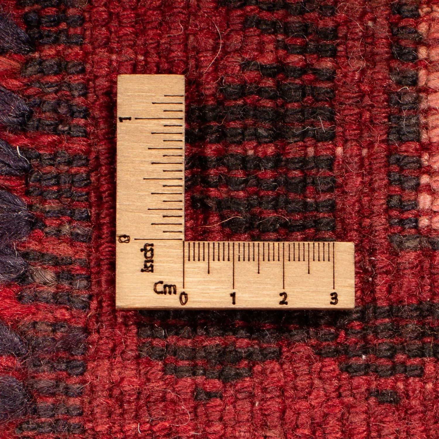 Orientteppich 242 x 174 cm - dunkelrot - Image 6