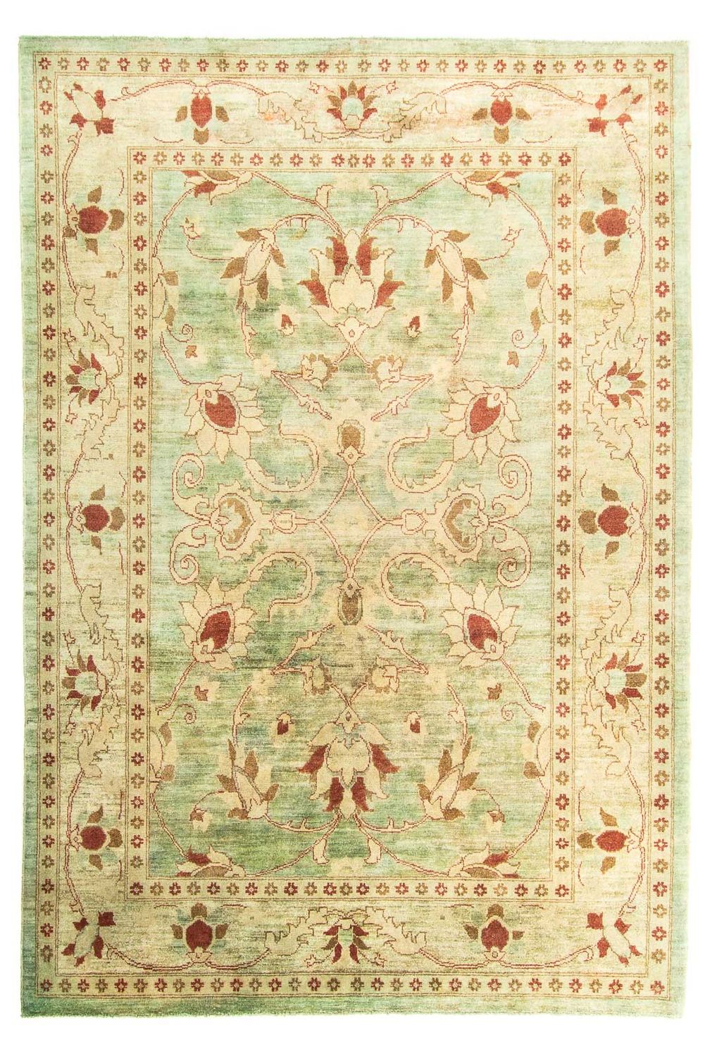 Orientteppich 270 x 187 cm - grün
