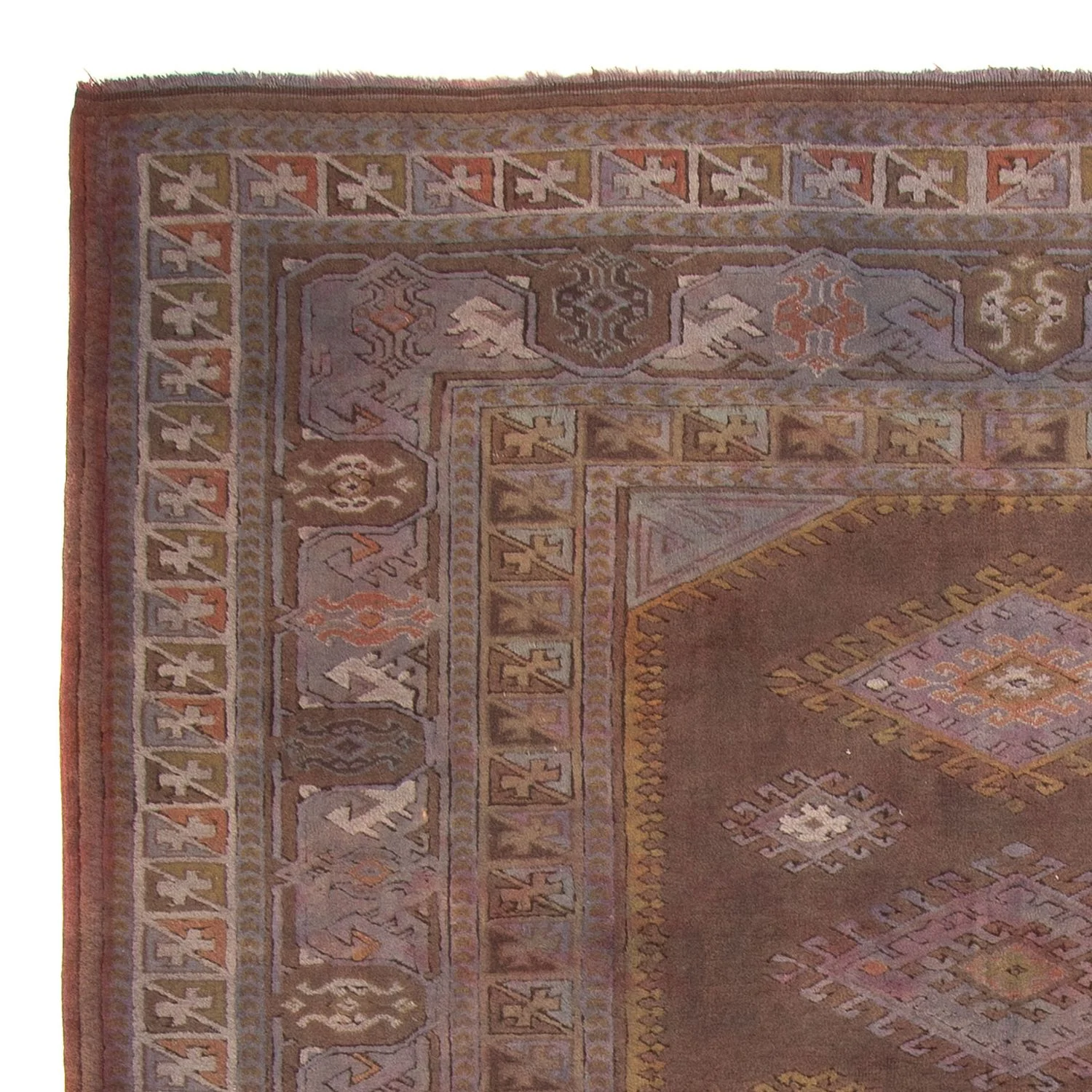 Orientteppich 285 x 200 cm - dunkelbraun - Image 3