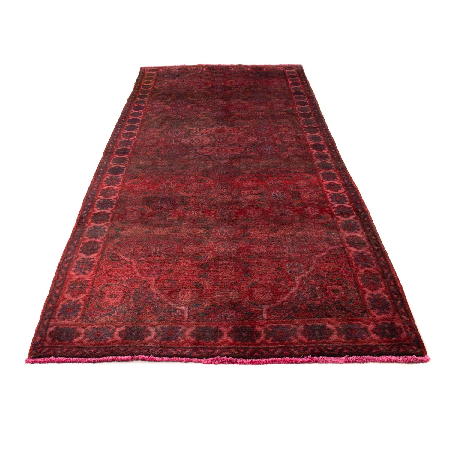 Orientteppich 323 x 115 cm - dunkelrot - Image 5