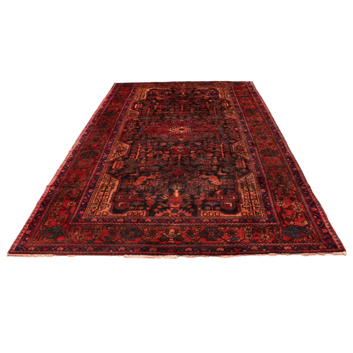Orientteppich 348 x 185 cm - dunkelrot - Image 4