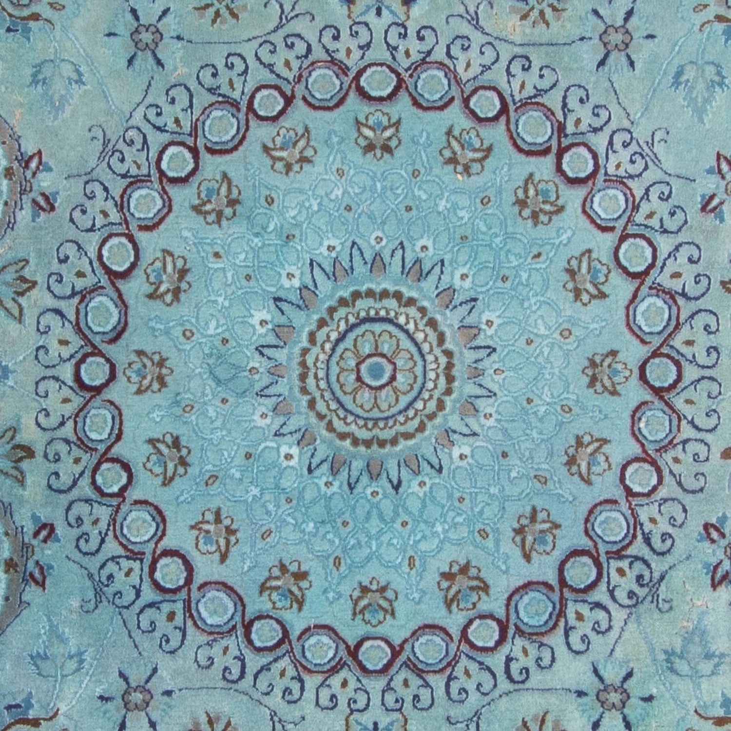 Orientteppich 350 x 250 cm - hellblau - Image 2