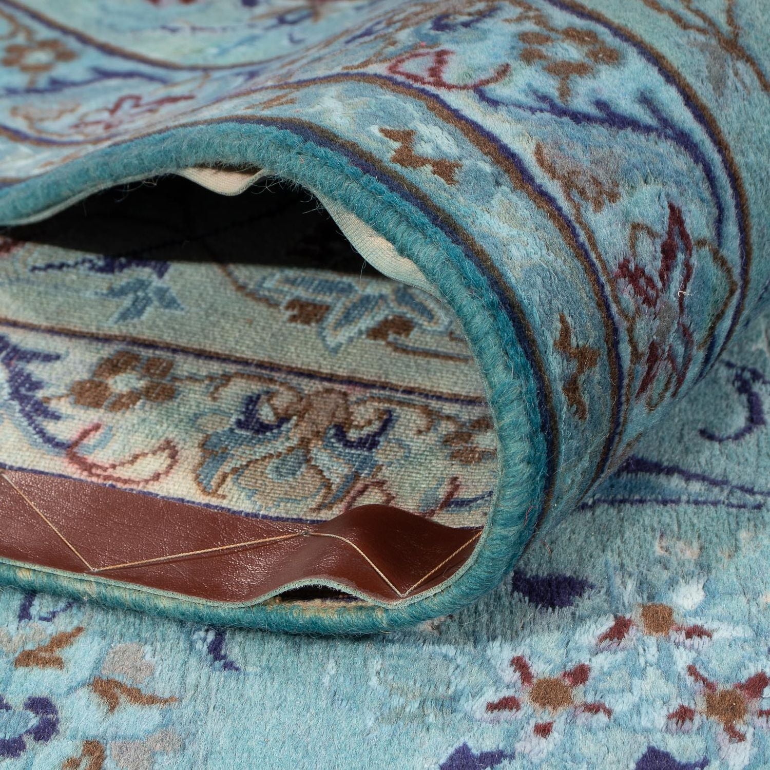 Orientteppich 350 x 250 cm - hellblau - Image 4