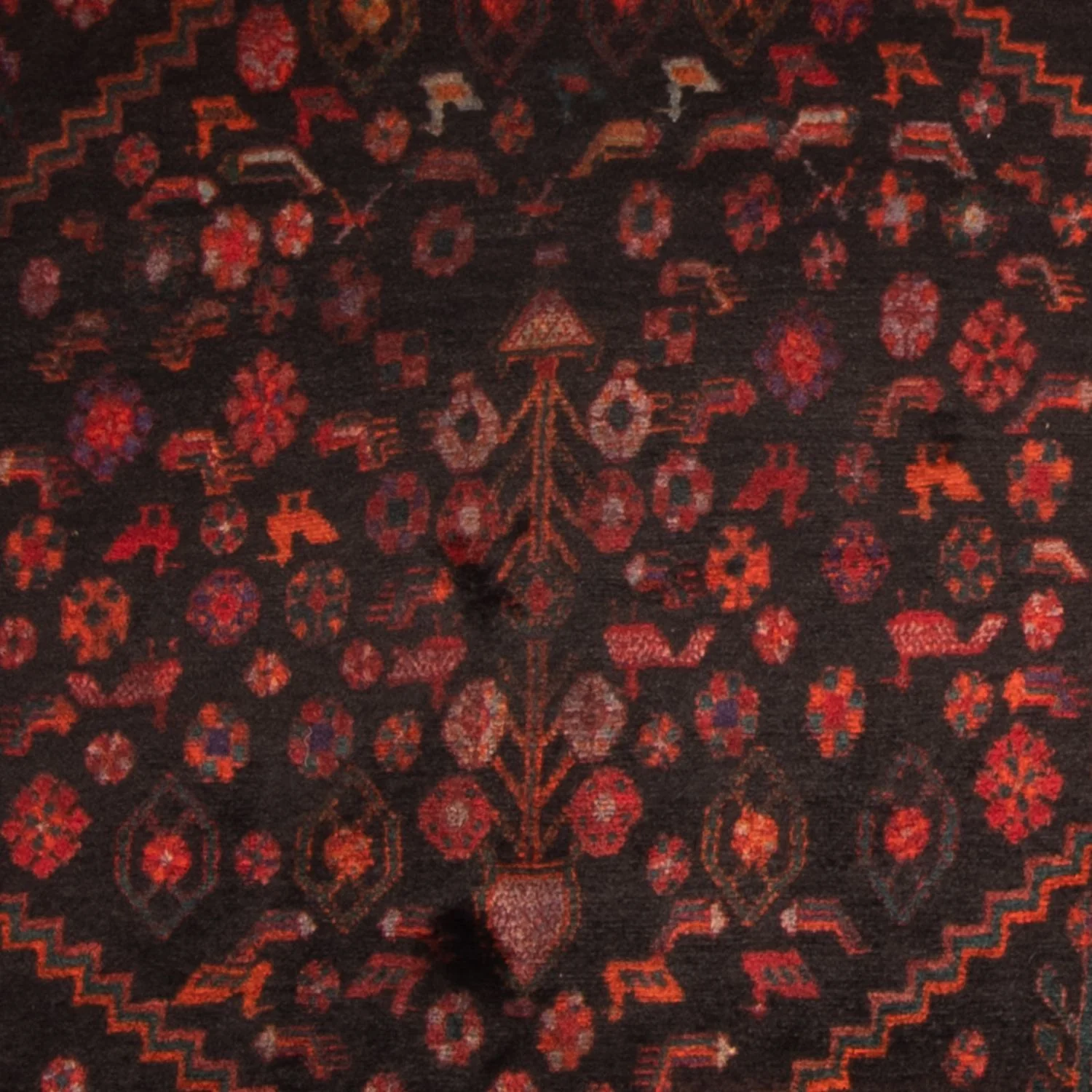 Orientteppich 380 x 146 cm - dunkelblau - Image 2