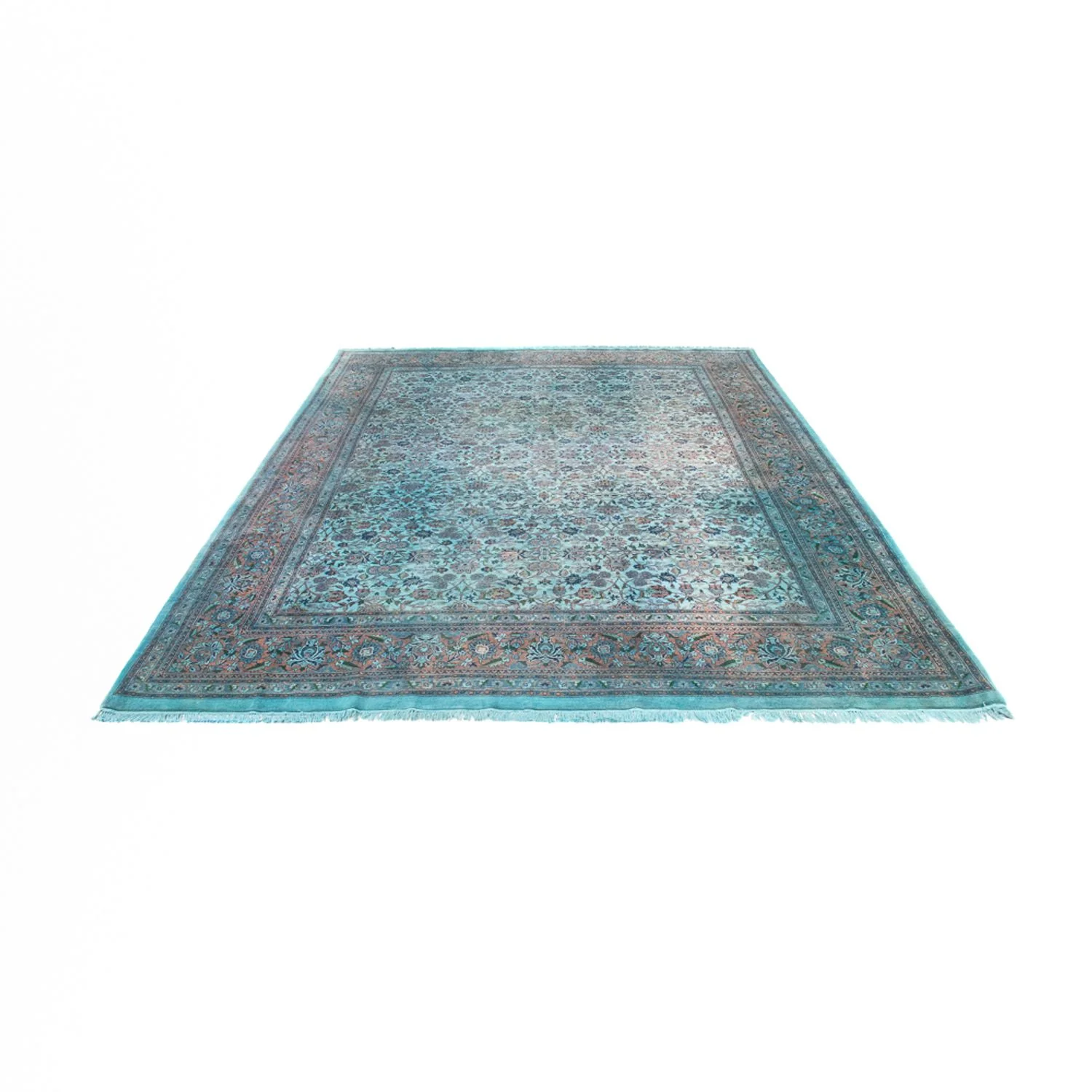Orientteppich - 380 x 280 cm - türkis - Image 5