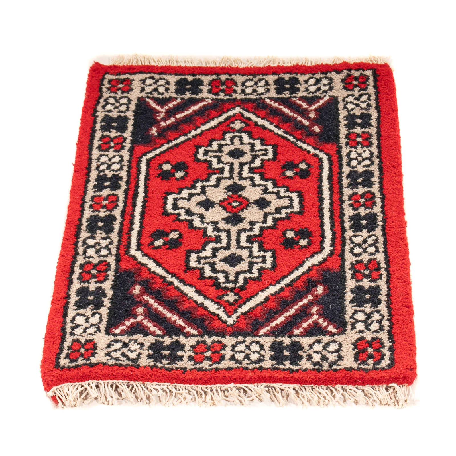 Orientteppich 60 x 40 cm - dunkelrot - Image 5