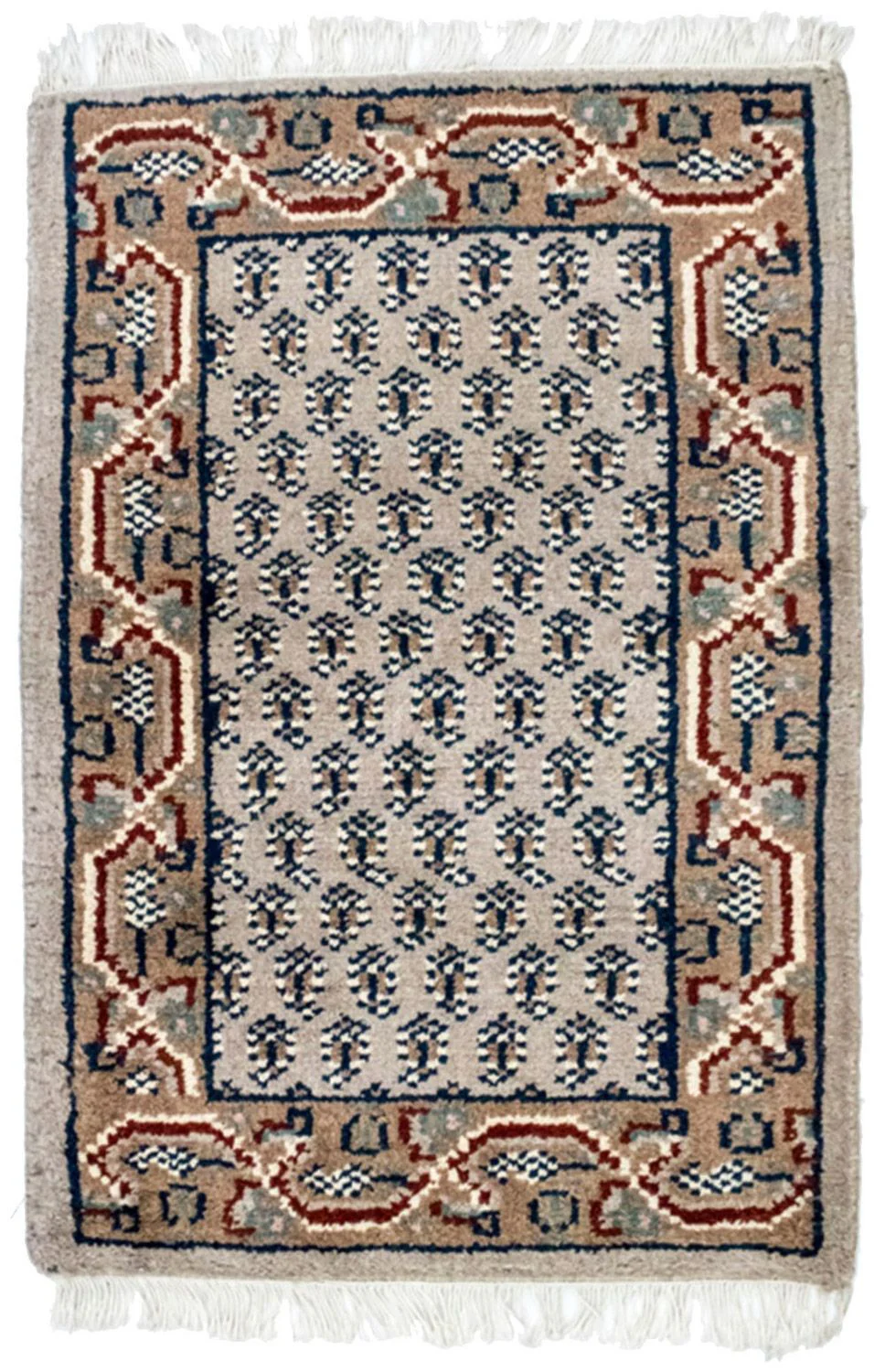 Orientteppich 90 x 60 cm - beige