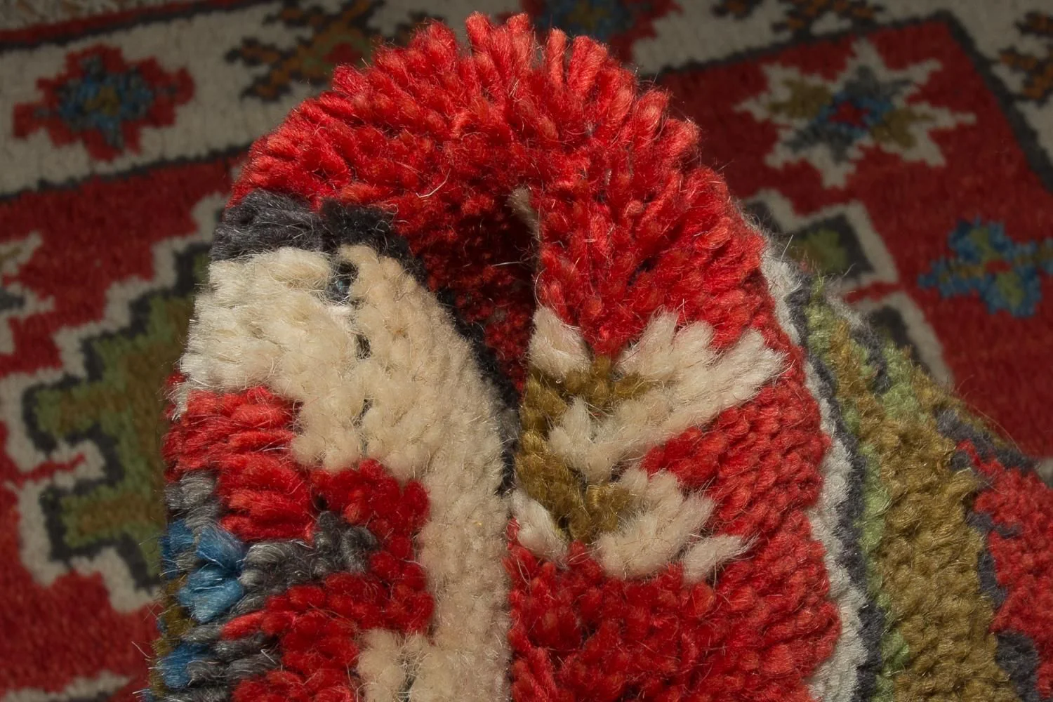 Orientteppich 92 x 65 cm - rot - Image 4
