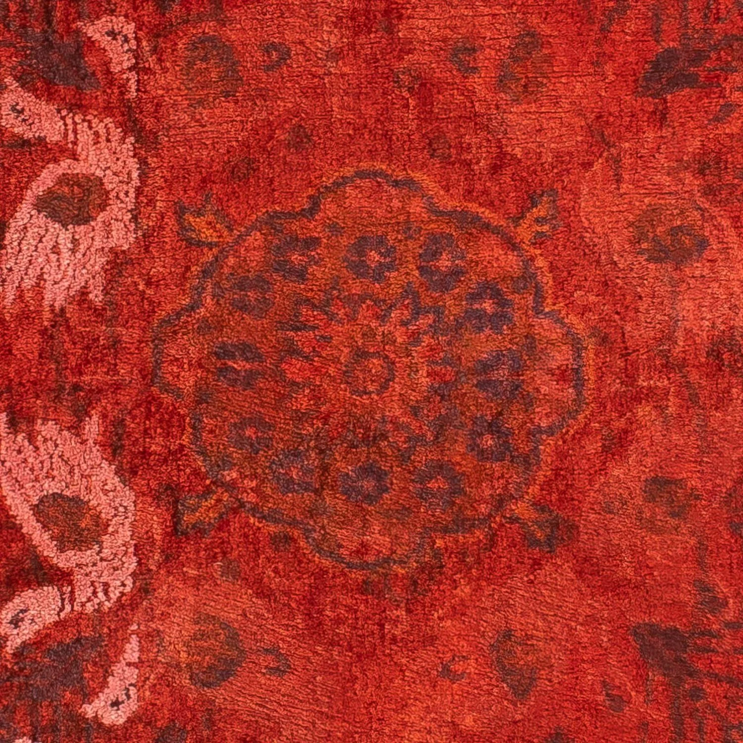 Orientteppich 93 x 60 cm - dunkelrot - Image 2