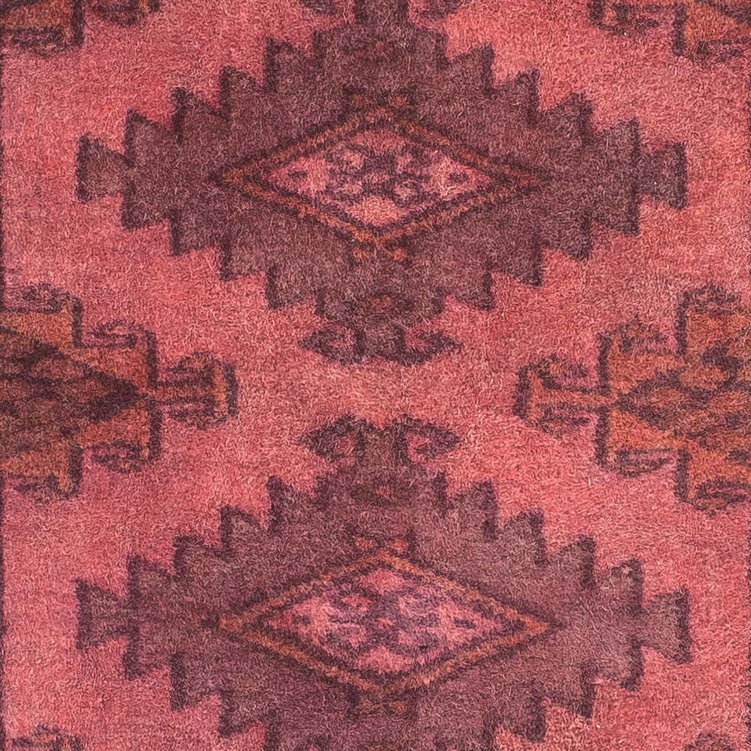 Orientteppich 95 x 66 cm - hellrot - Image 3