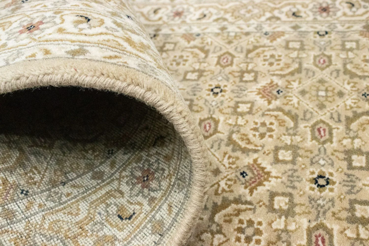 Orientteppich - Bidjar - Indus 296 x 80 cm - beige - Image 4
