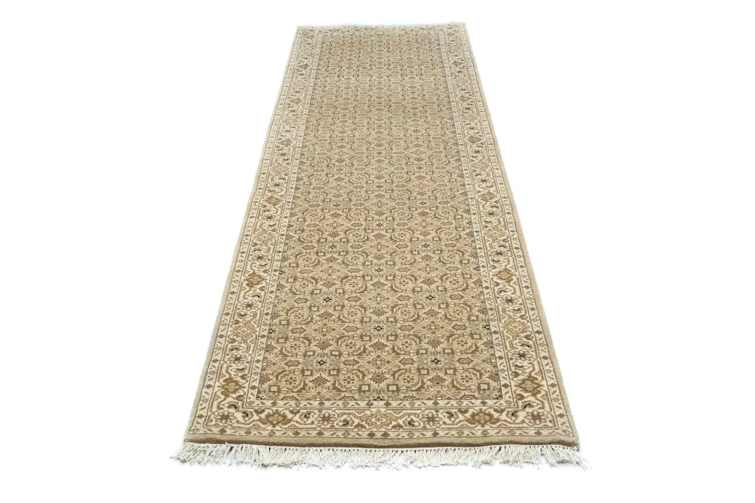 Orientteppich - Bidjar - Indus 296 x 80 cm - beige - Image 5