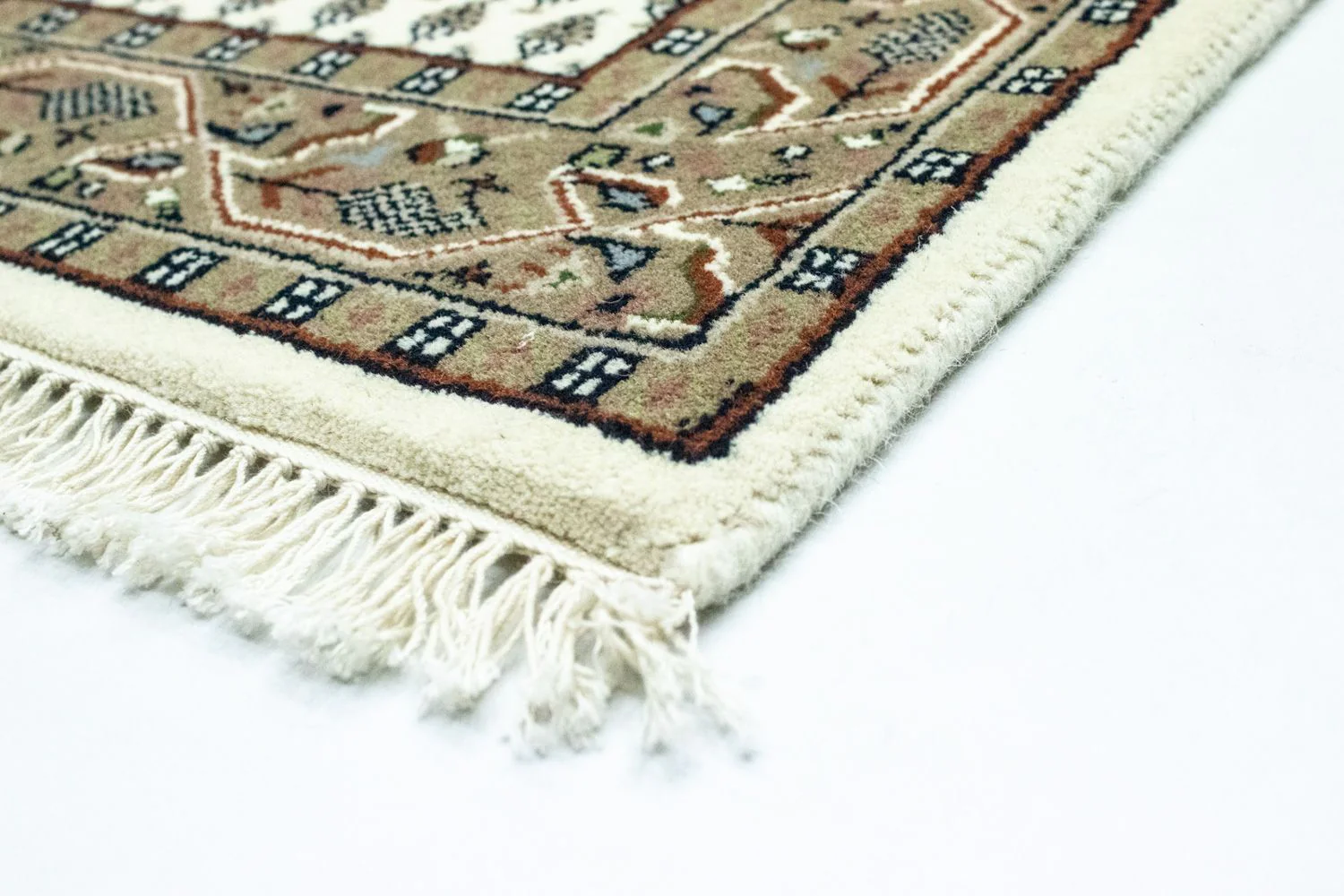 Orientteppich - Mir - Indus 250 x 82 cm - beige - Image 2