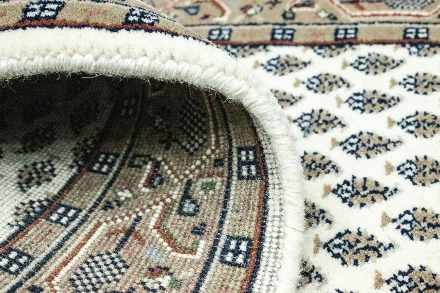 Orientteppich - Mir - Indus 250 x 82 cm - beige - Image 4