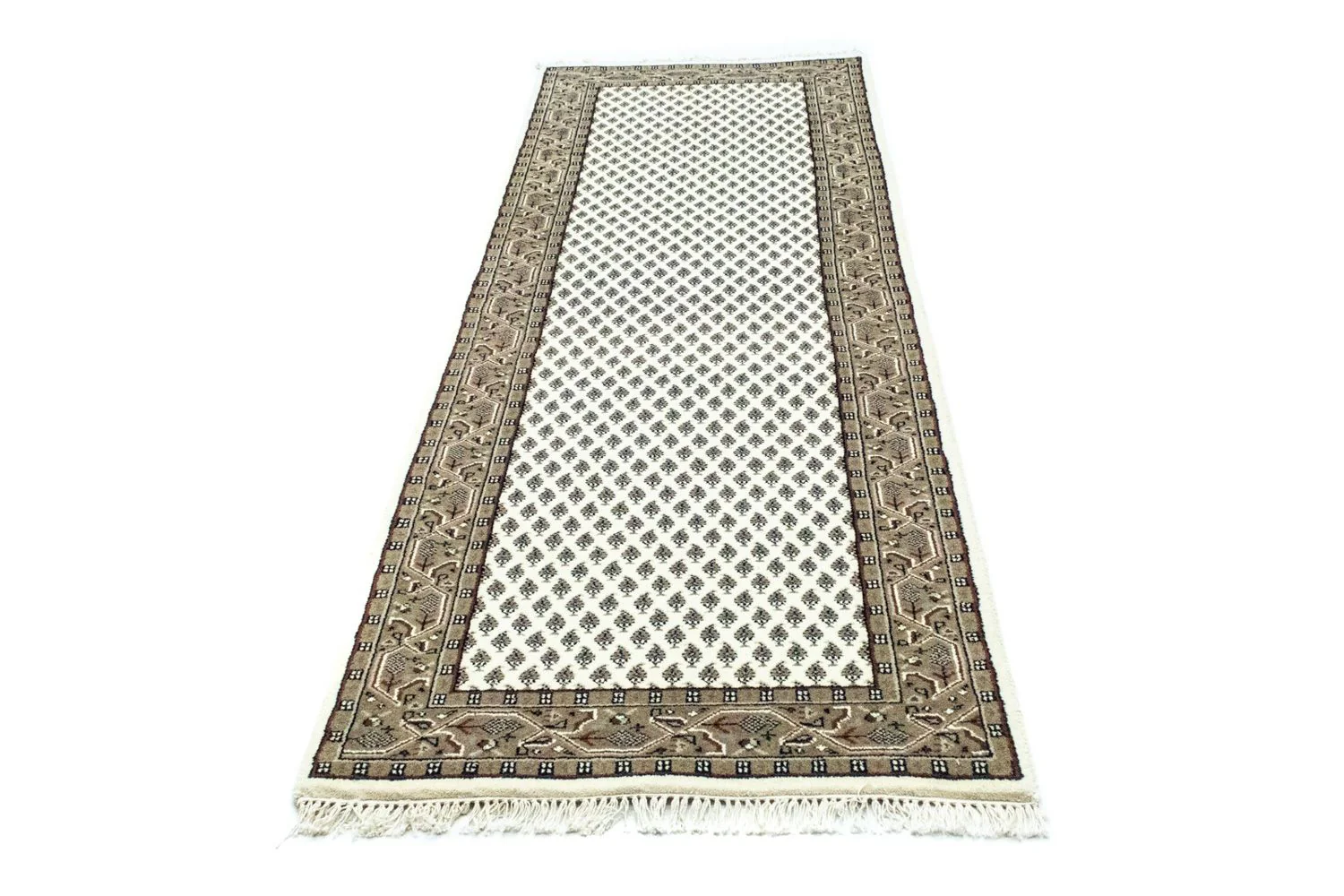 Orientteppich - Mir - Indus 250 x 82 cm - beige - Image 5