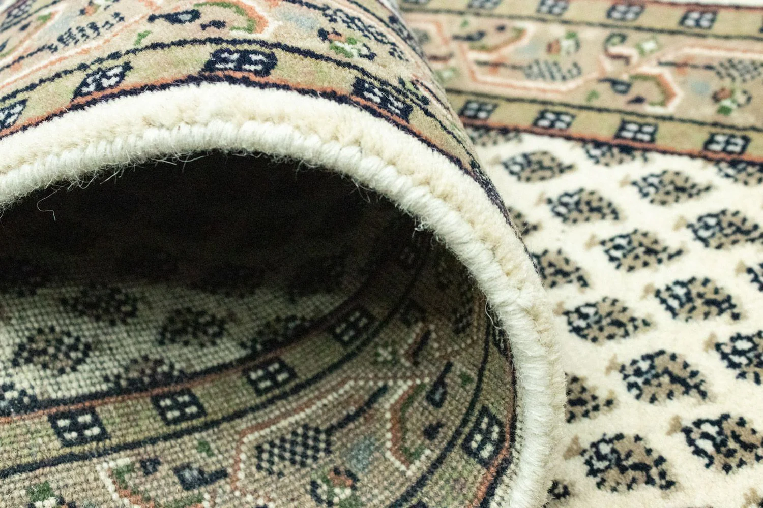 Orientteppich - Mir - Indus 275 x 75 cm - beige - Image 4