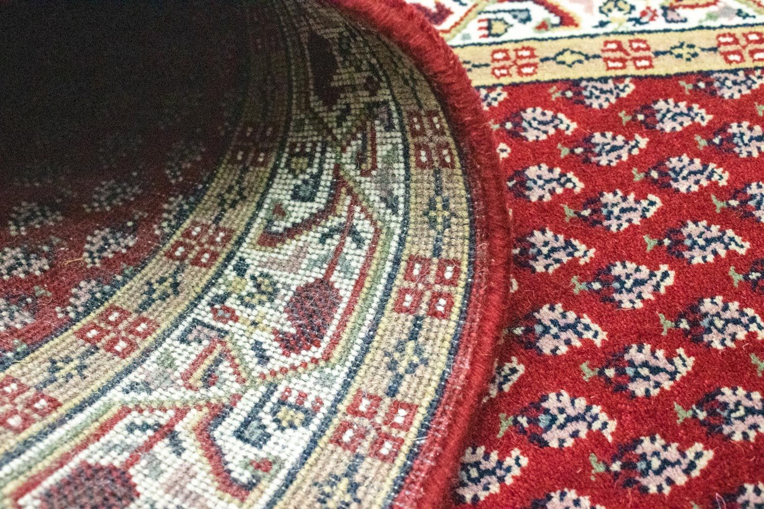 Orientteppich - Mir - Indus 295 x 80 cm - rot - Image 4
