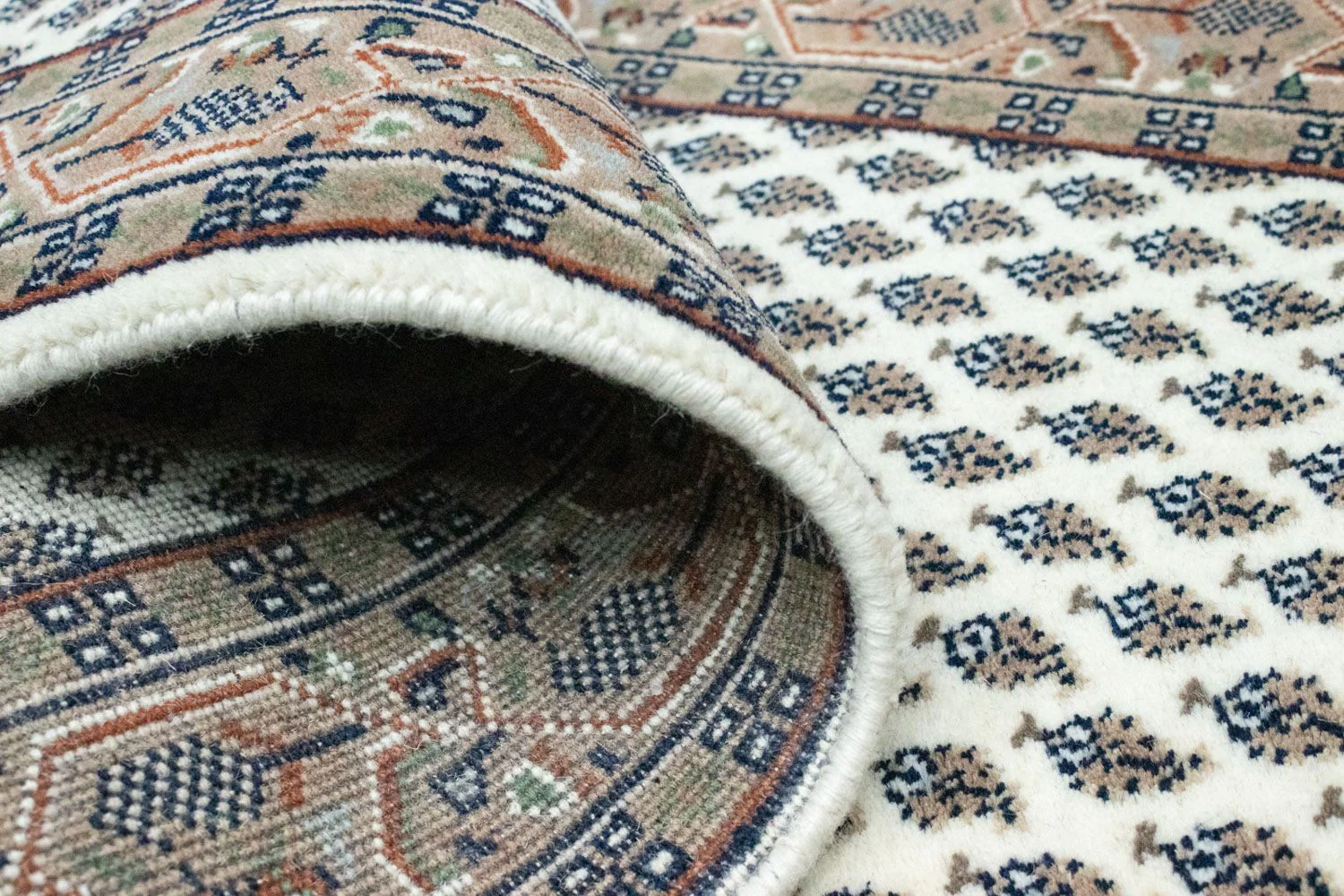 Orientteppich - Mir - Indus 302 x 82 cm - beige - Image 4