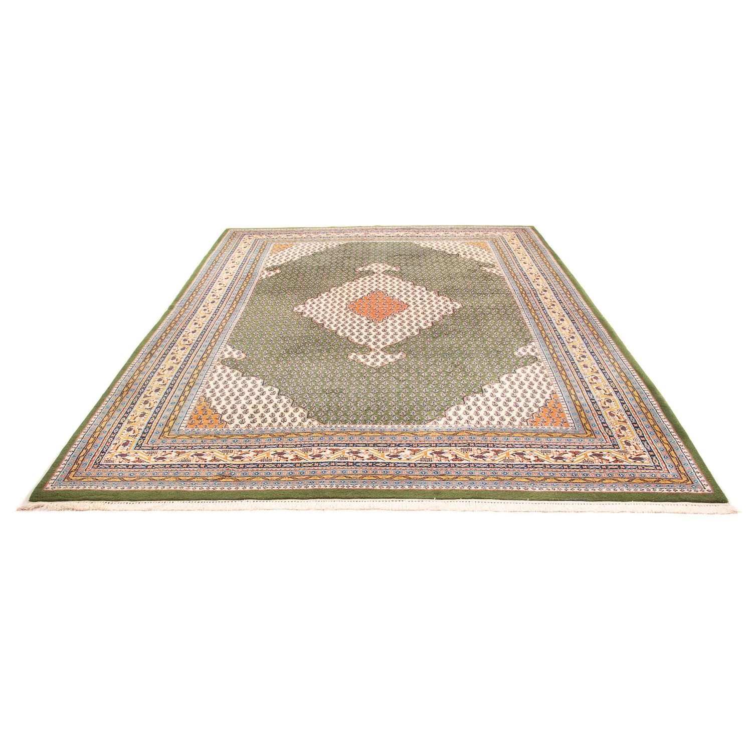 Orientteppich - Mir - Indus 348 x 240 cm - grün - Image 5
