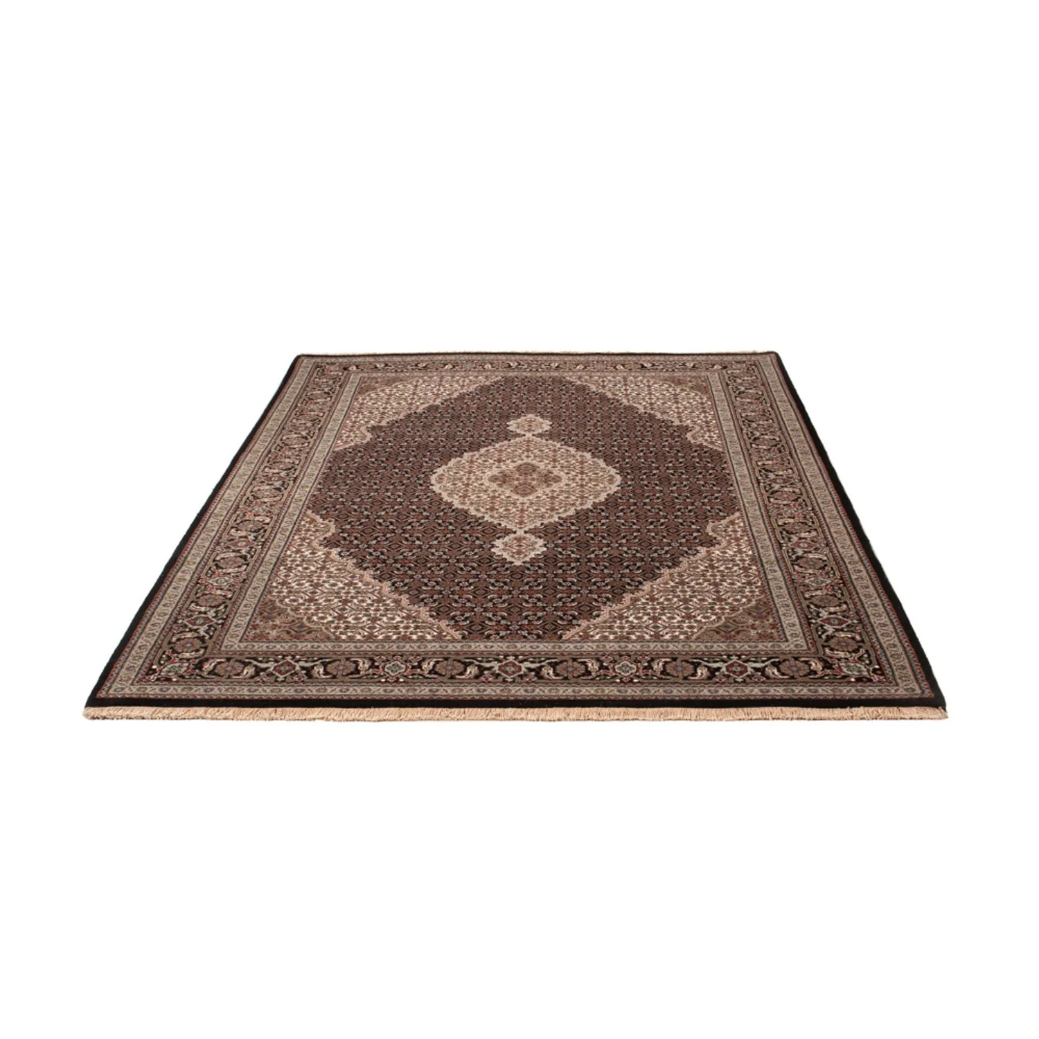 Indo Täbriz Teppich 205x143cm - Orientteppich - Image 5