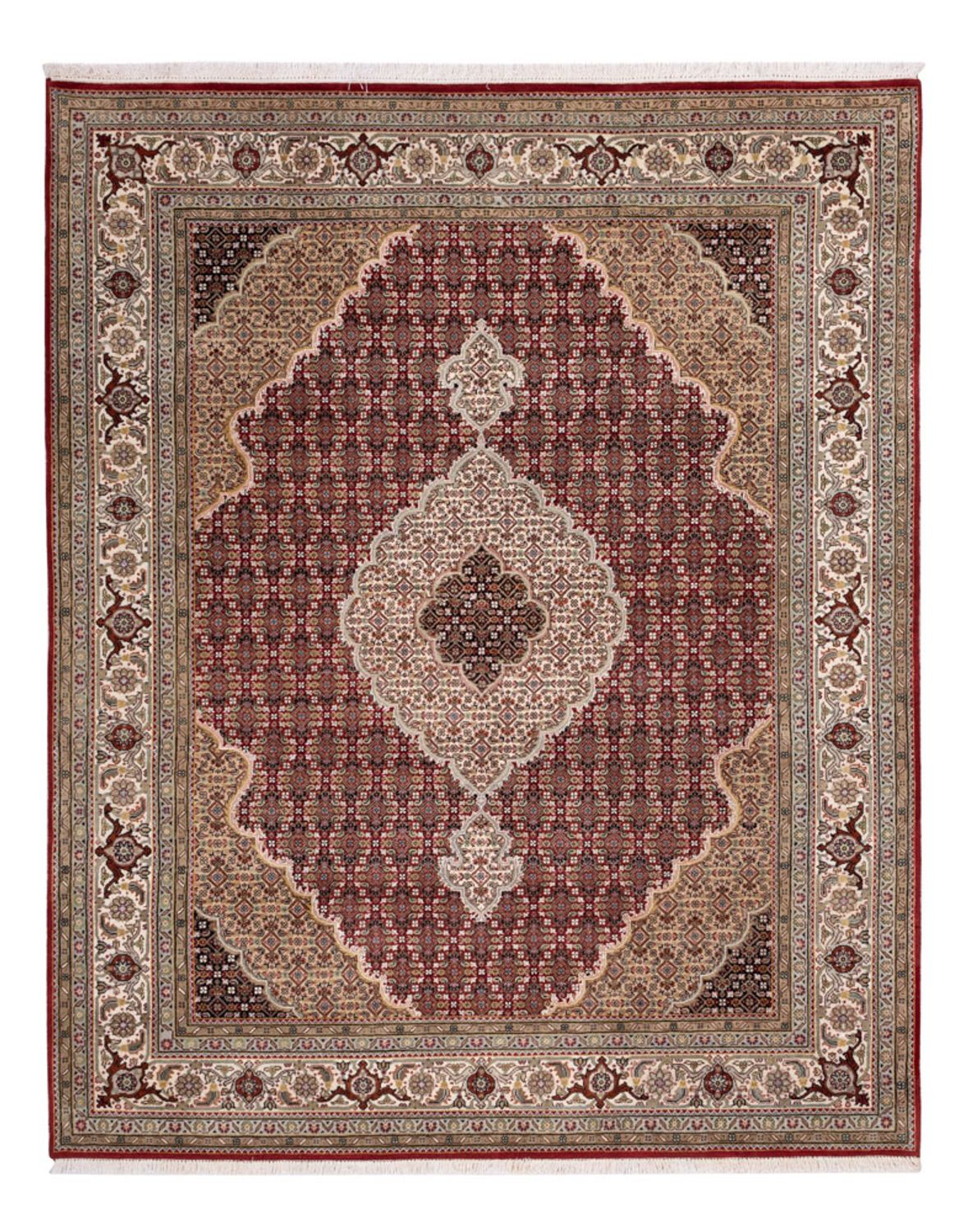 Indo Täbriz Teppich 255x198cm - Orientteppich