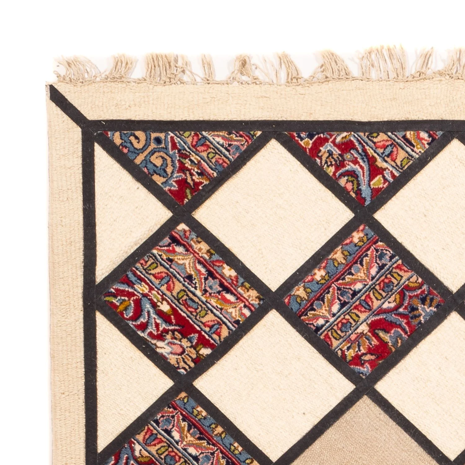 Patchwork Teppich - 200 x 135 cm - mehrfarbig - Image 3