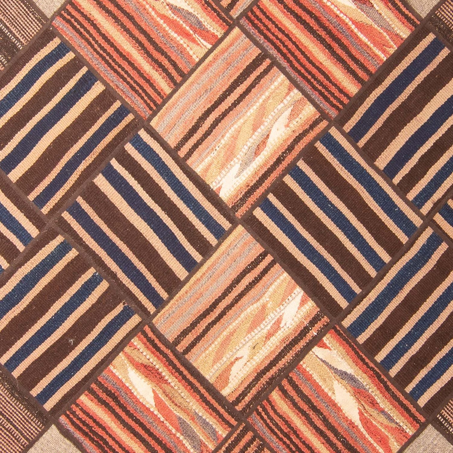 Patchwork Teppich 200 x 150 cm - mehrfarbig - Image 2
