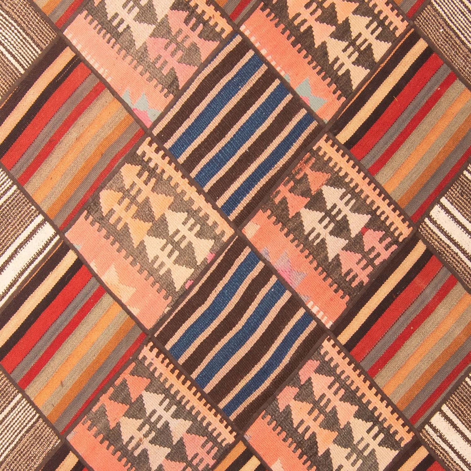 Patchwork Teppich 200 x 150 cm - mehrfarbig - Image 2