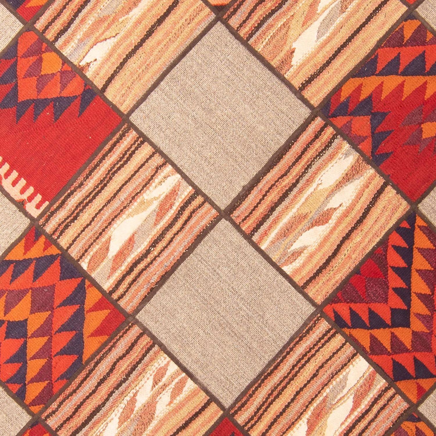 Patchwork Teppich 200 x 150 cm - mehrfarbig - Image 2