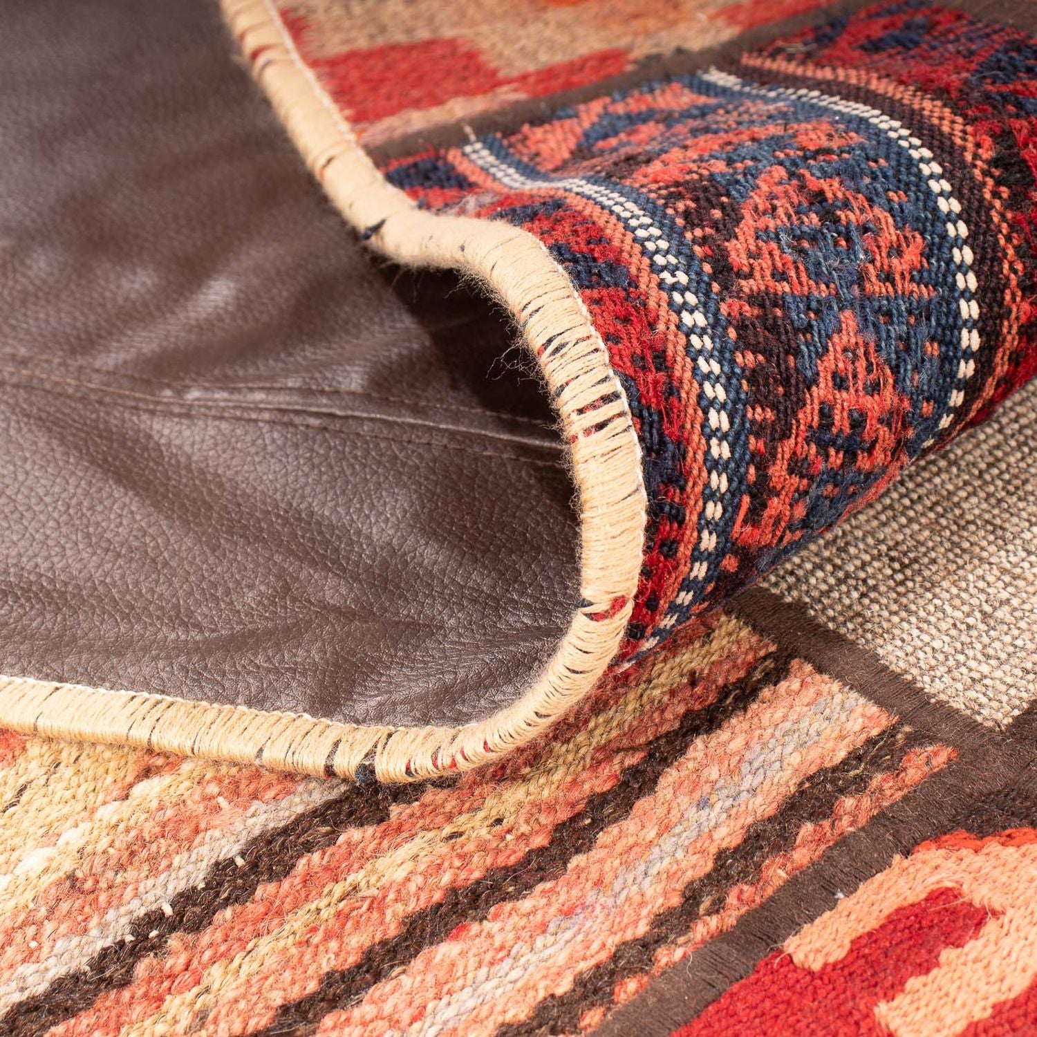 Patchwork Teppich 200 x 150 cm - mehrfarbig - Image 4
