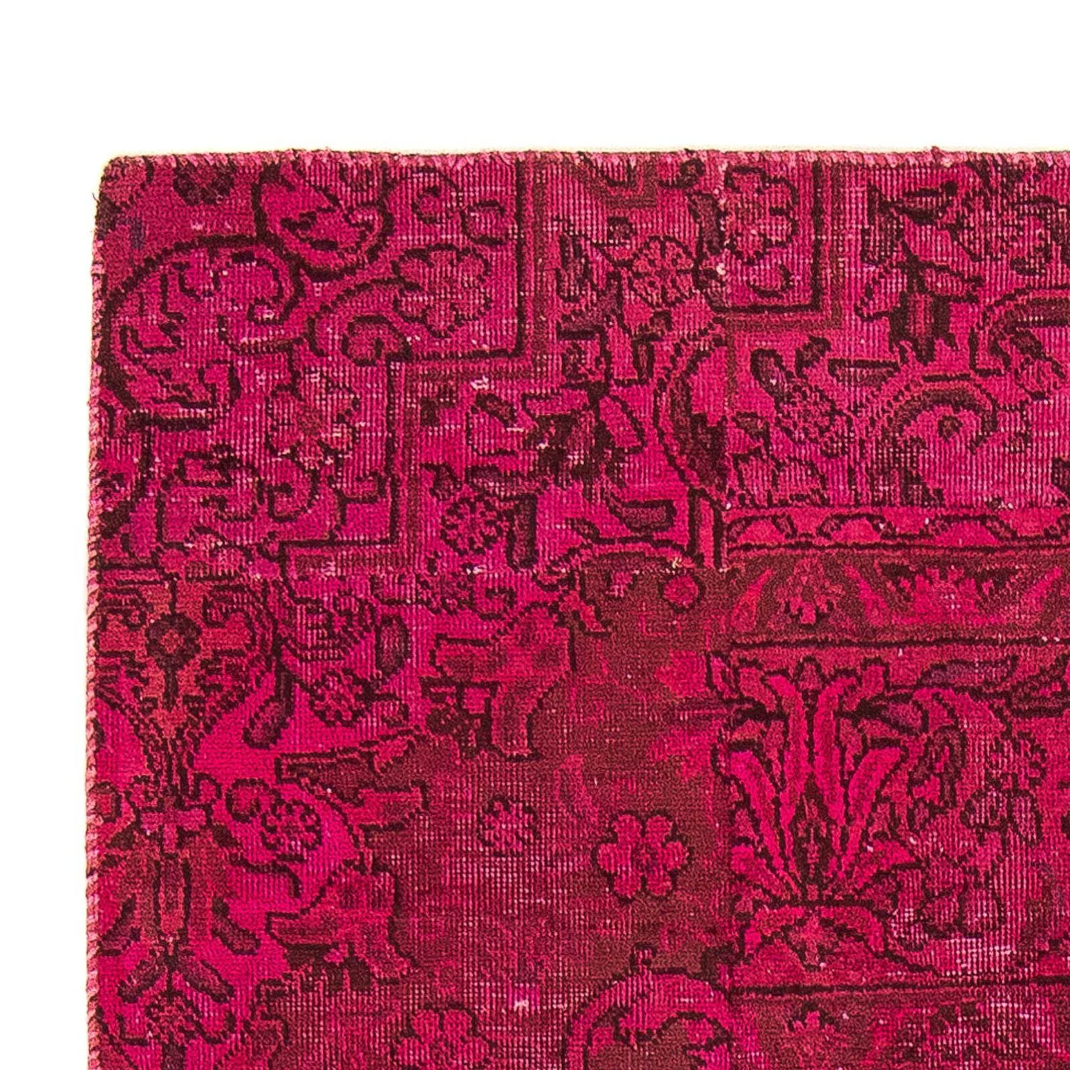 Patchwork Teppich 202 x 127 cm - mehrfarbig - Image 3