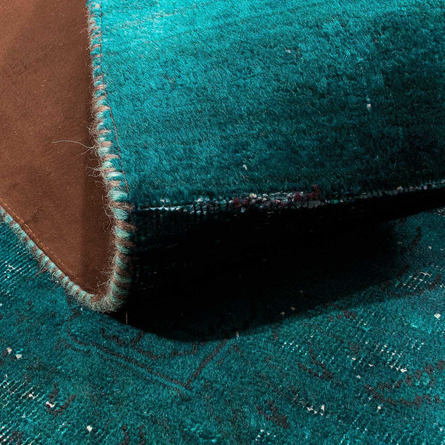 Patchwork Teppich 205 x 131 cm - mehrfarbig - Image 4
