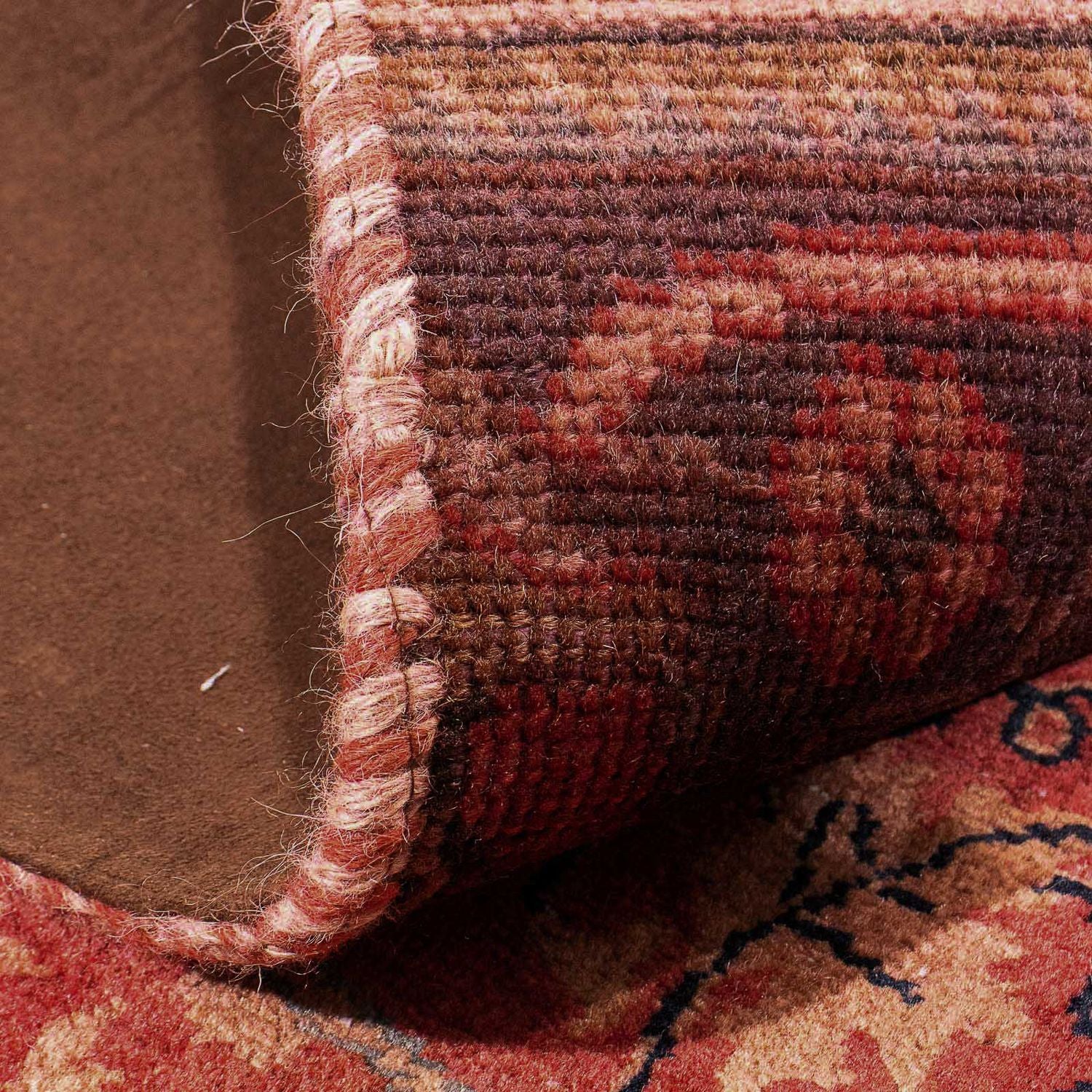 Patchwork Teppich 207 x 135 cm - mehrfarbig - Image 4