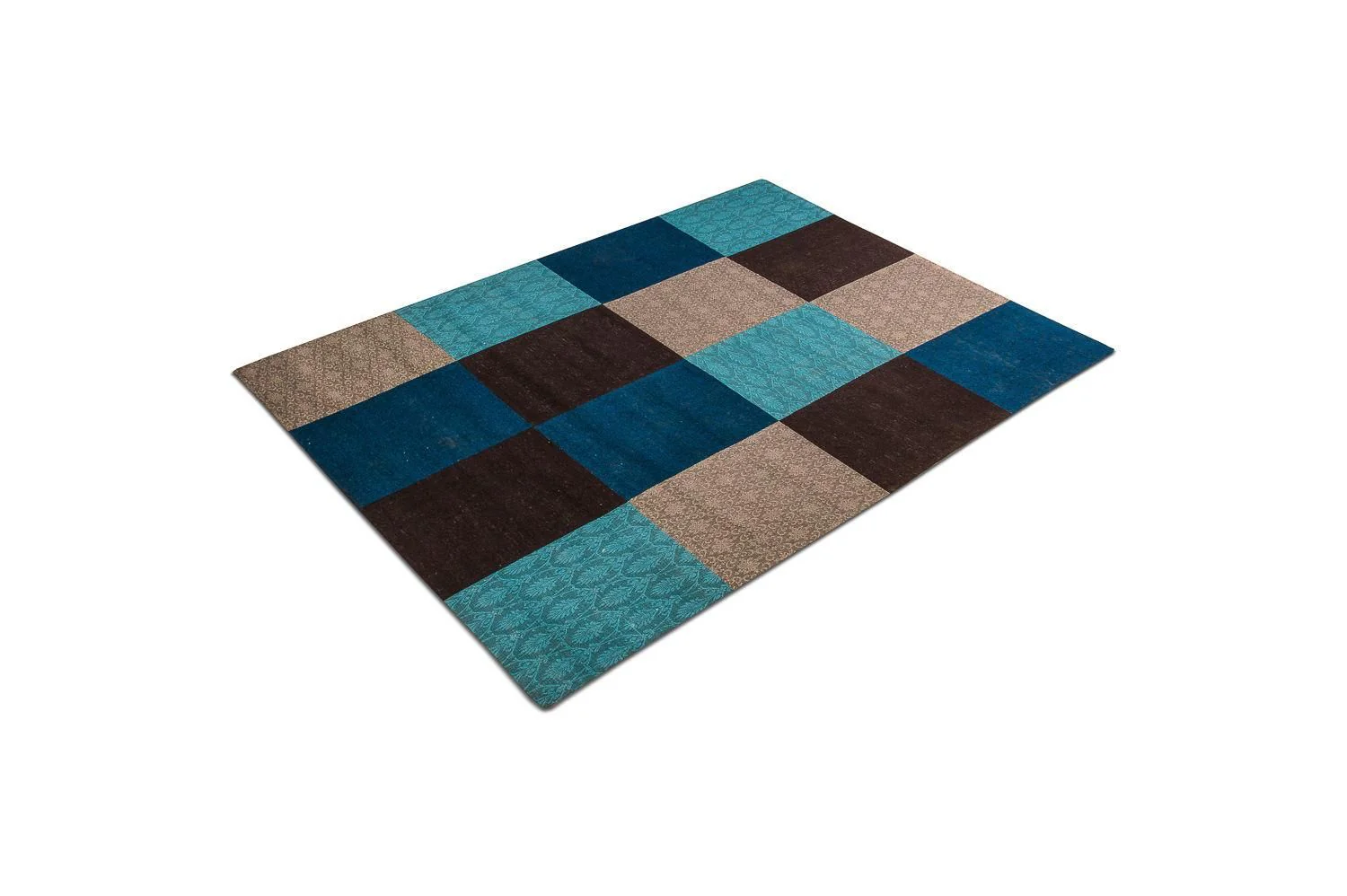 Patchwork Teppich 240 x 170 cm Wohnzimmer Teppich - Image 5