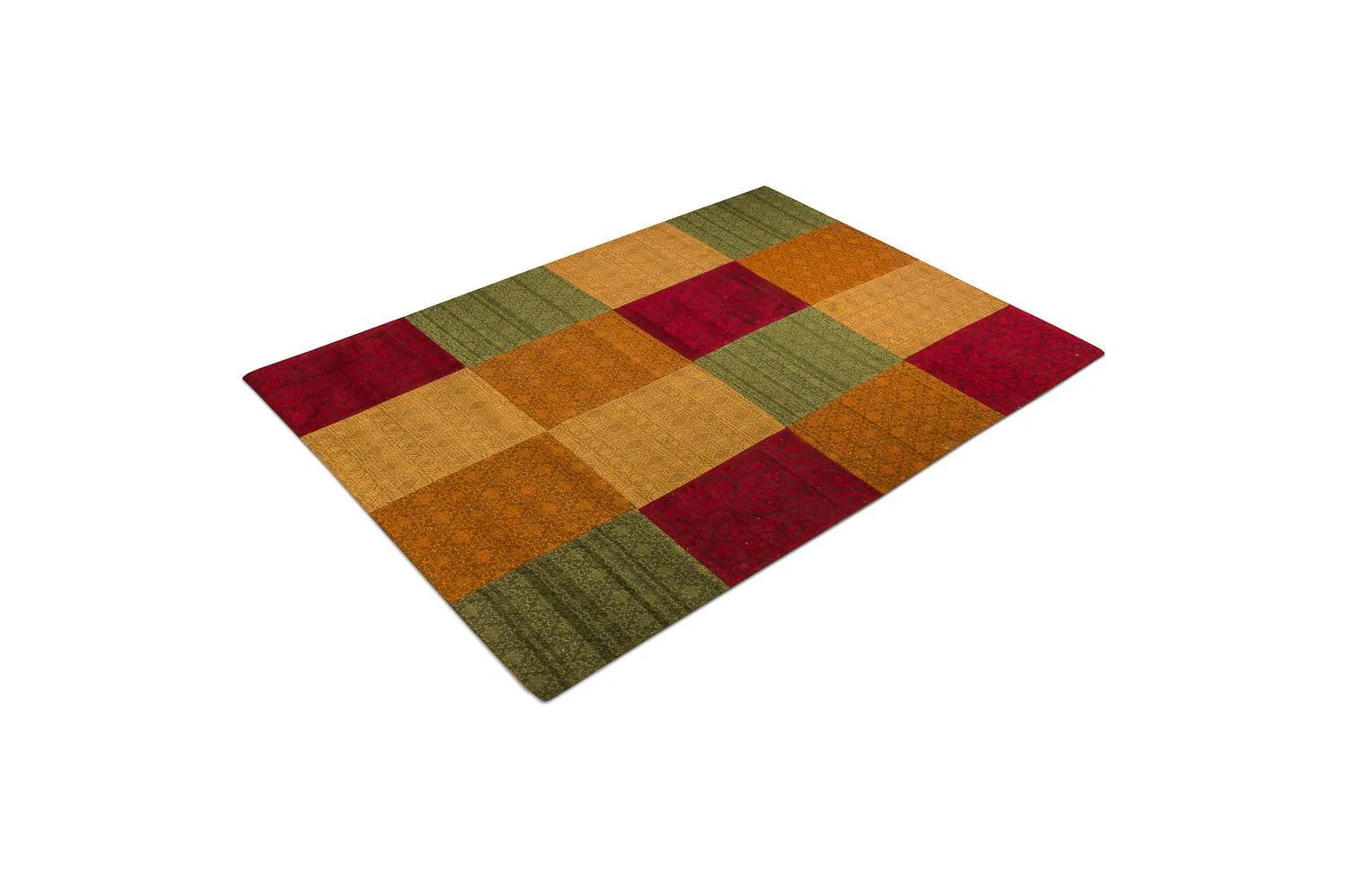 Patchwork Teppich 340 x 240 cm Wohnzimmer Teppich - Image 5