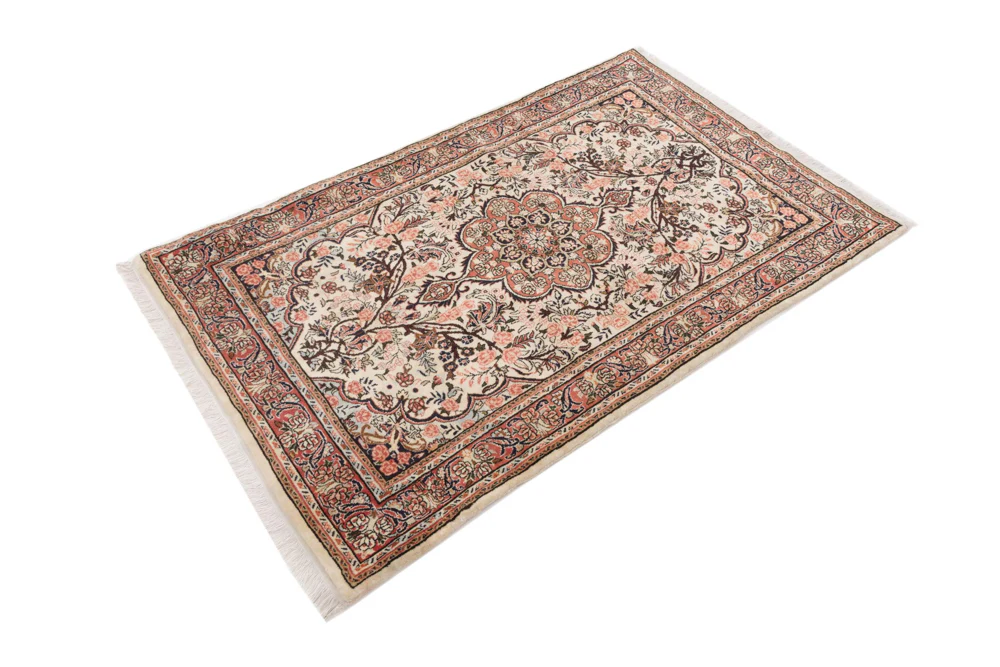 Perserteppich - Bidjar - 165 x 105 cm - hellbeige - Image 2