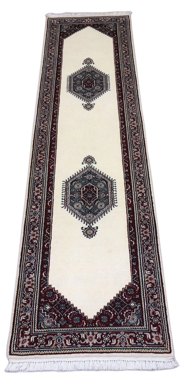 Perserteppich - Bidjar 296 x 78 cm - hellbeige - Image 2