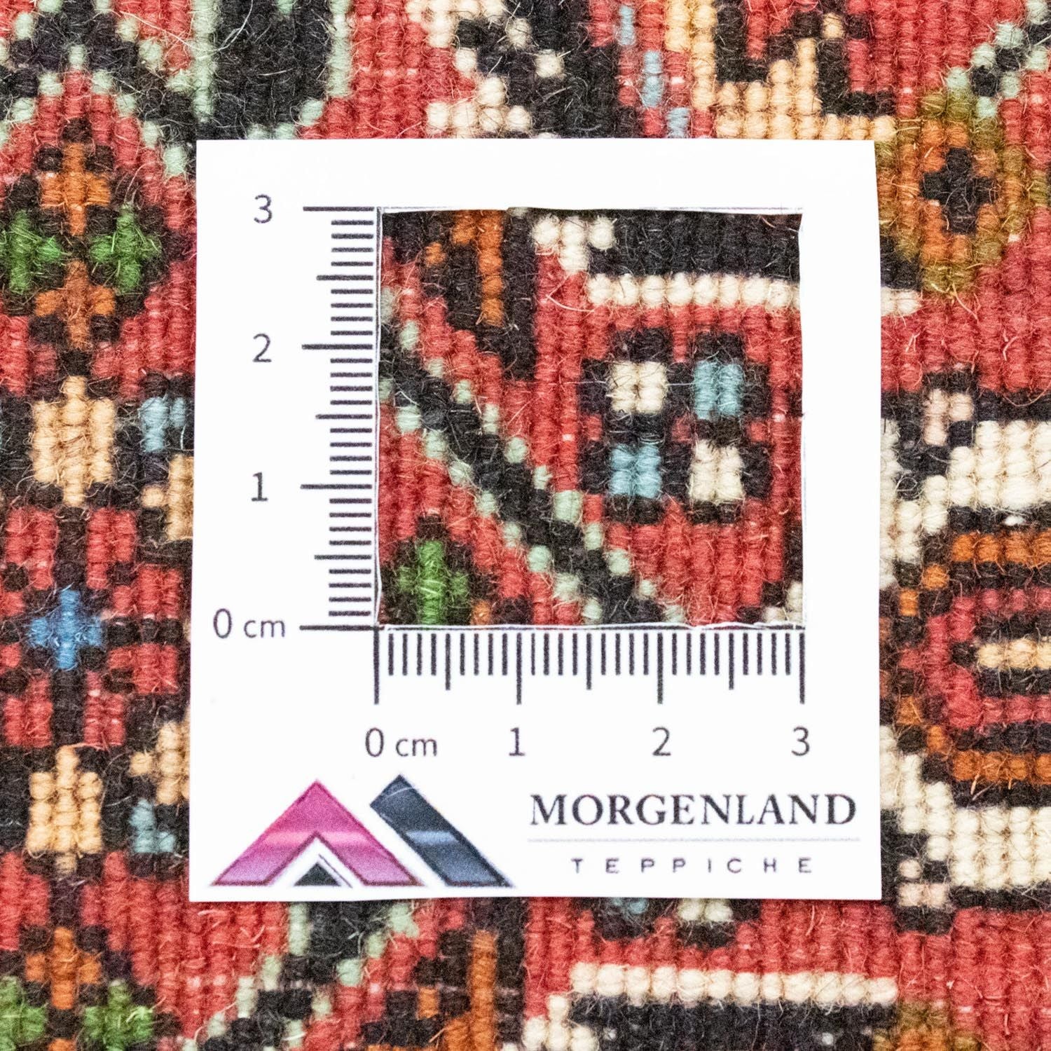 Perserteppich - Bidjar 60 x 40 cm - rot - Image 6