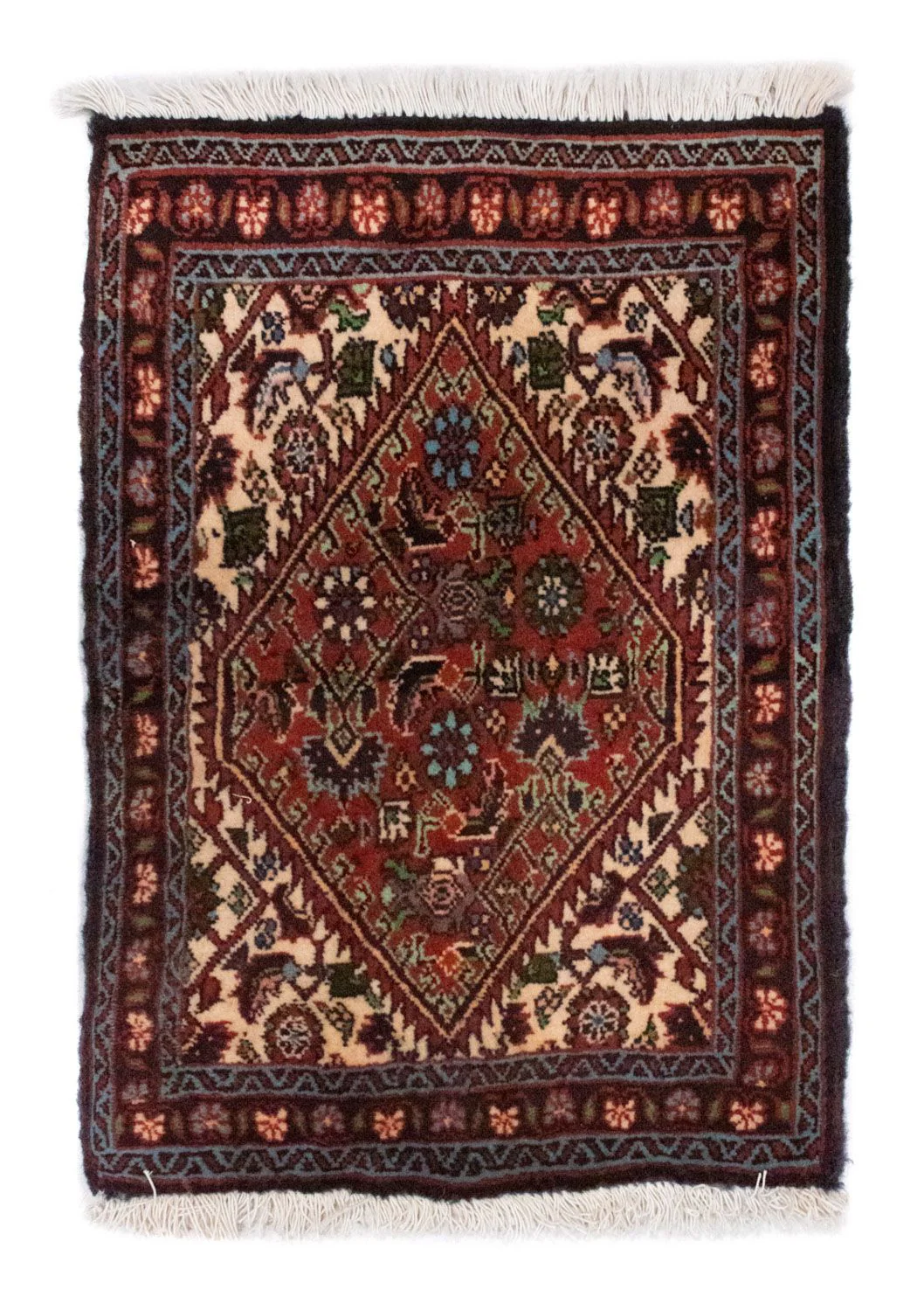 Perserteppich - Bidjar 60 x 40 cm - rot