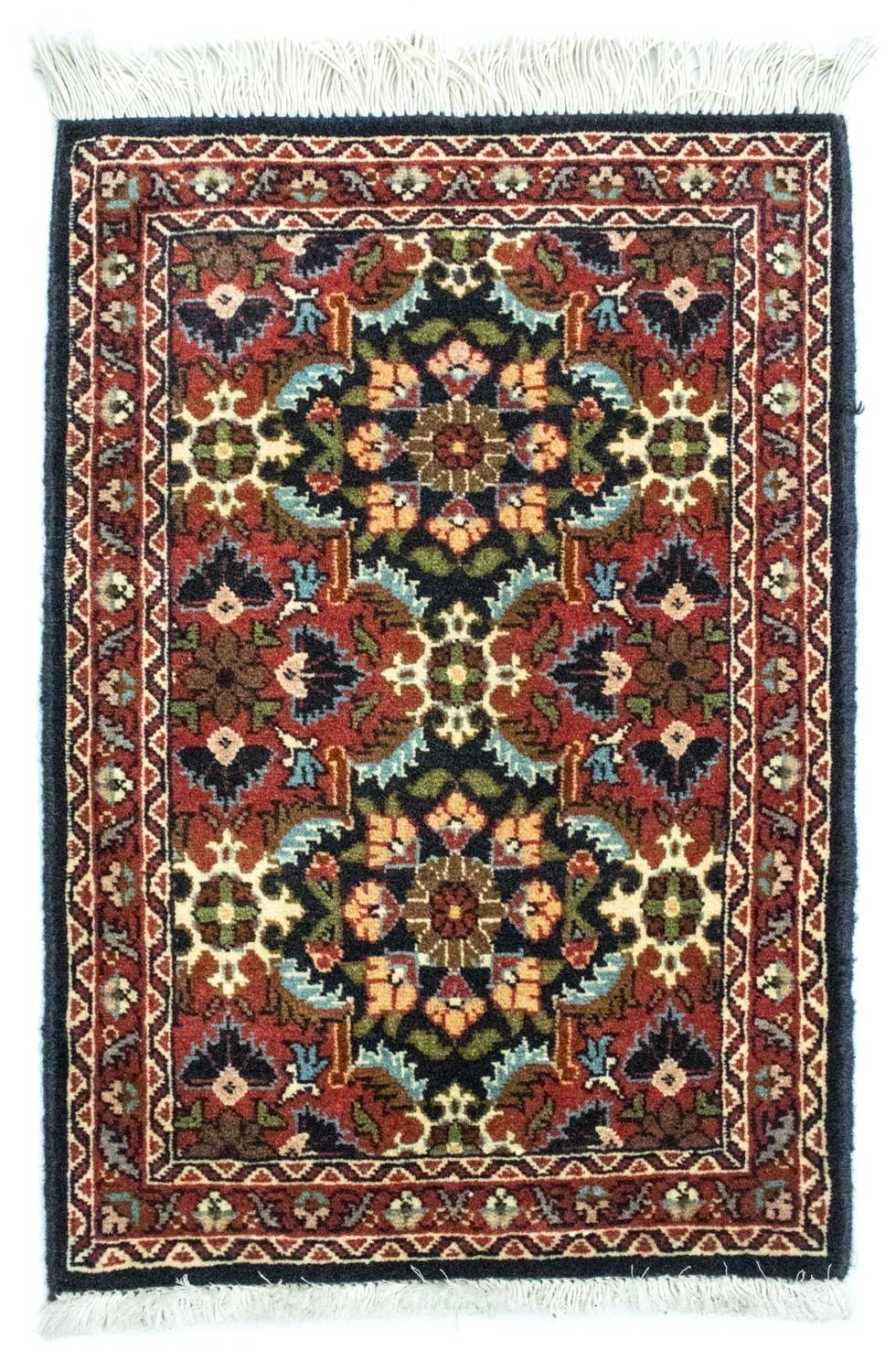 Perserteppich - Bidjar 62 x 45 cm - blau