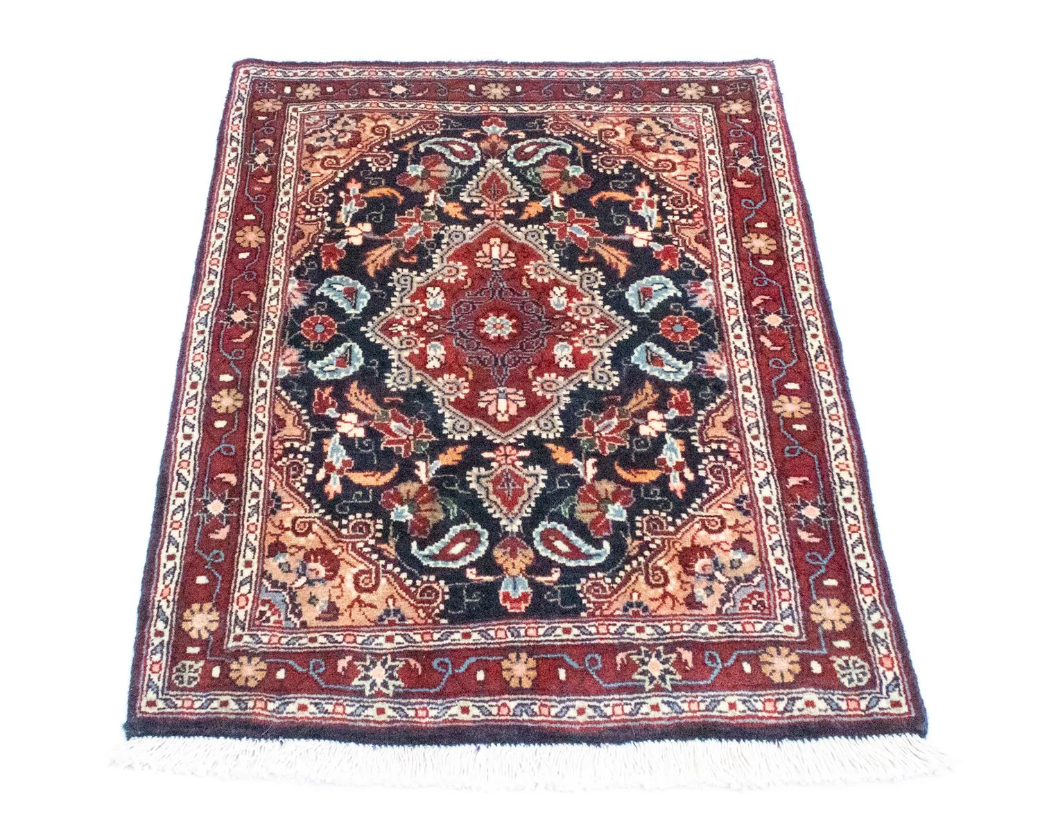 Perserteppich - Bidjar 90 x 70 cm - blau - Image 4