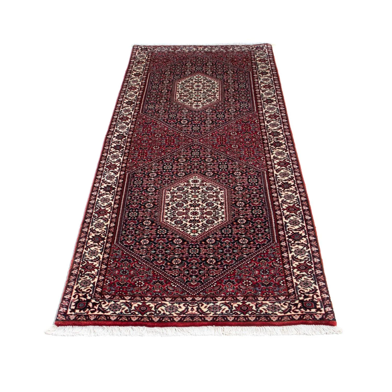 Perserteppich - Bidjar - Royal 223 x 73 cm - rot - Image 5